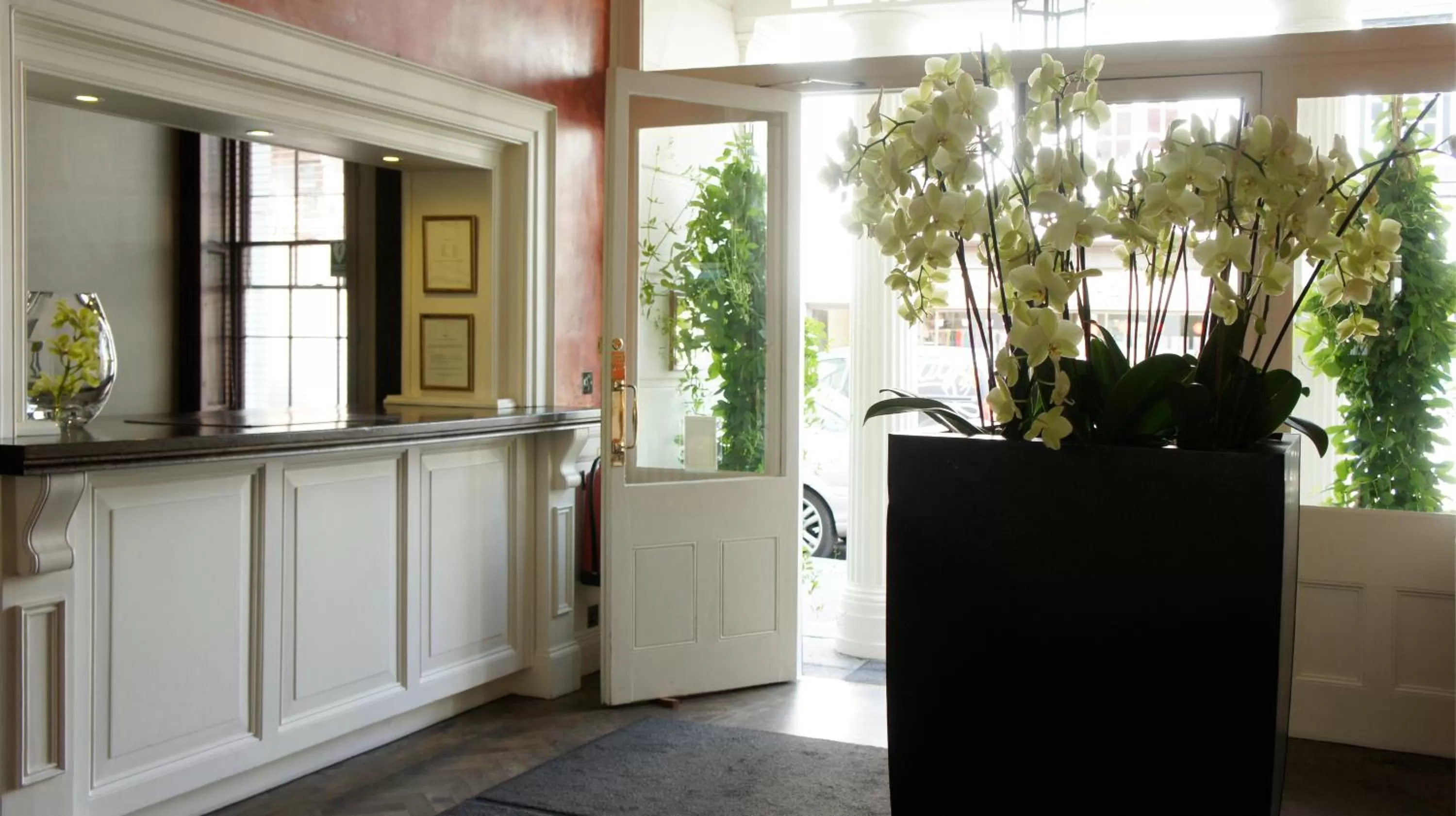 Lobby or reception in The Angel Hotel