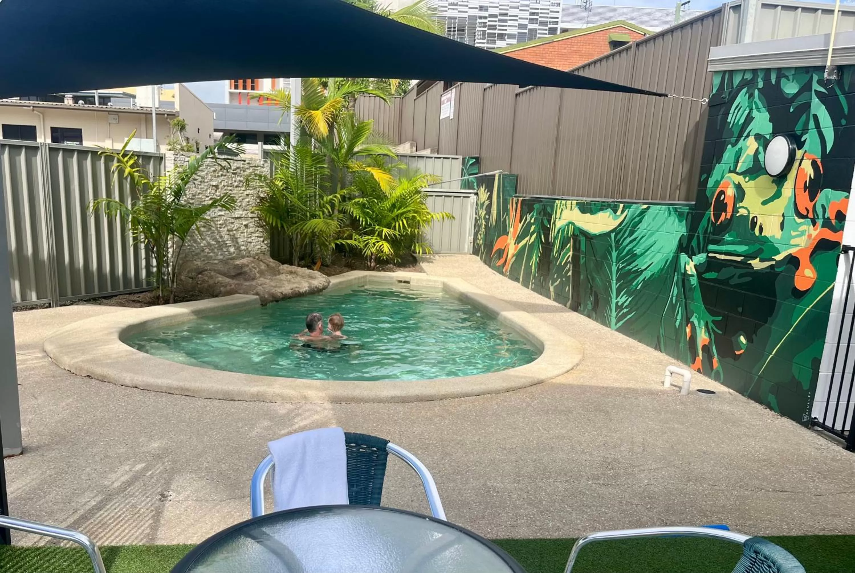 Swimming pool in Nambour Heights Motel