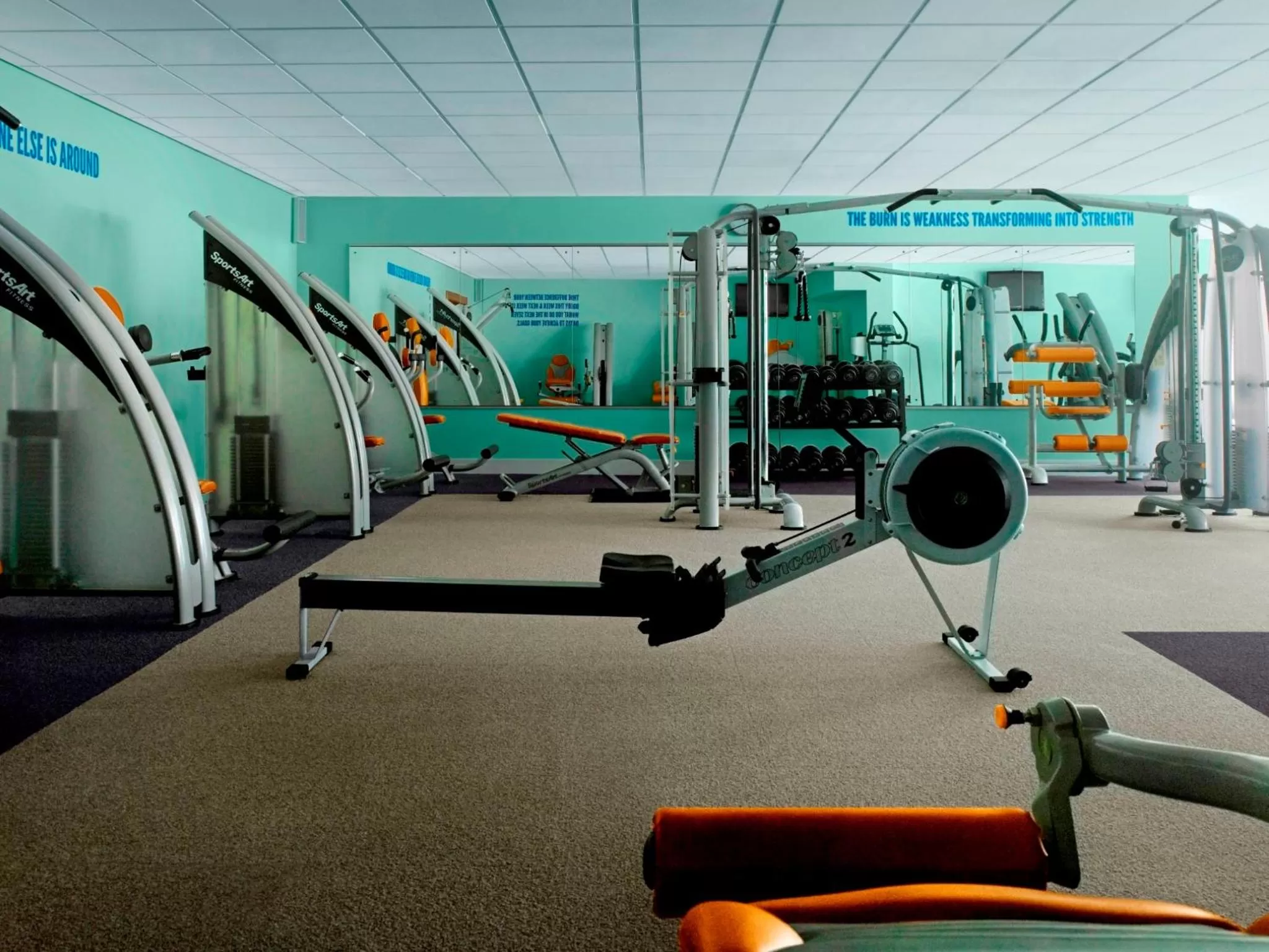Fitness centre/facilities in Radisson Blu Hotel, Durham