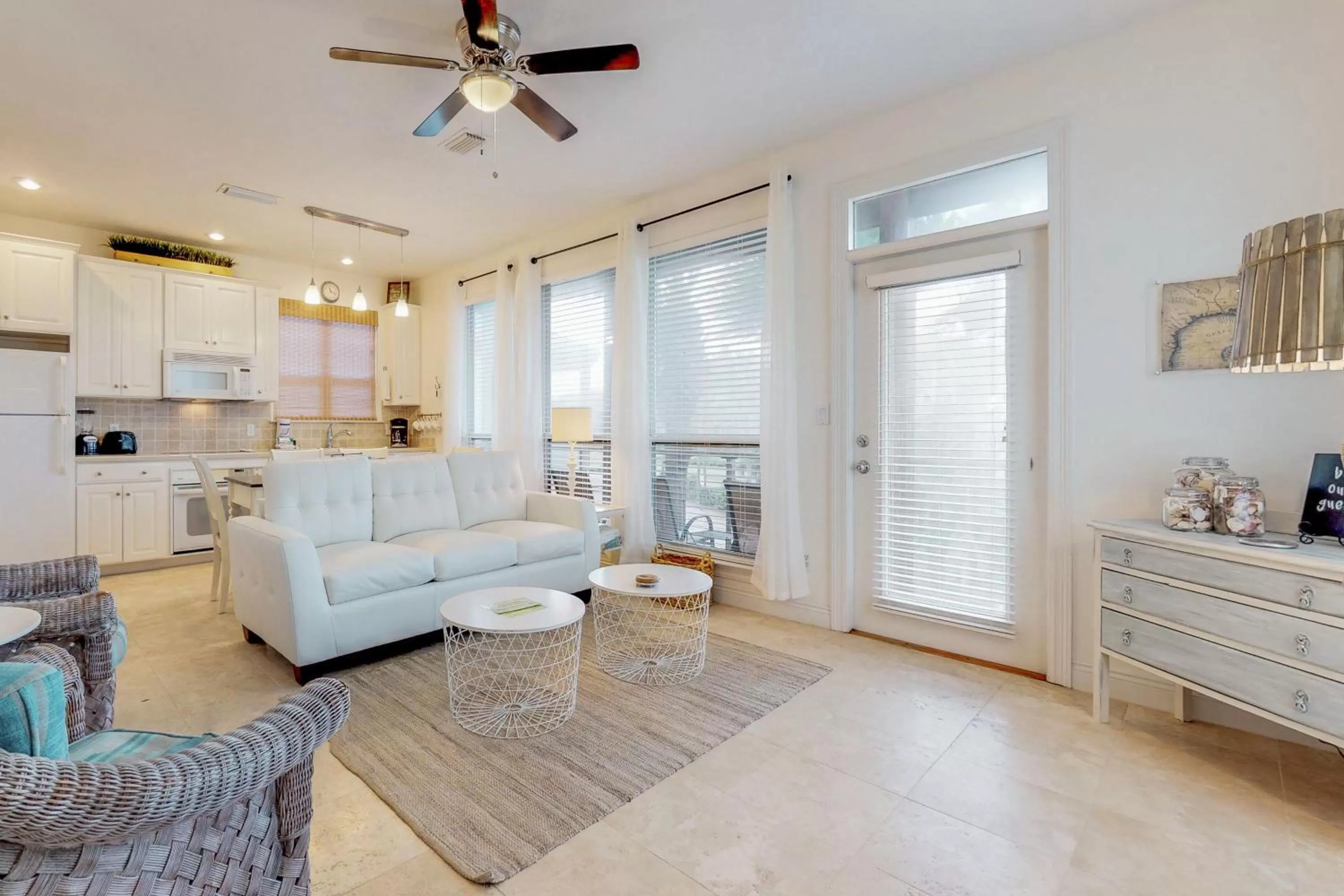 Seating Area in Destiny Beach Villa #6A