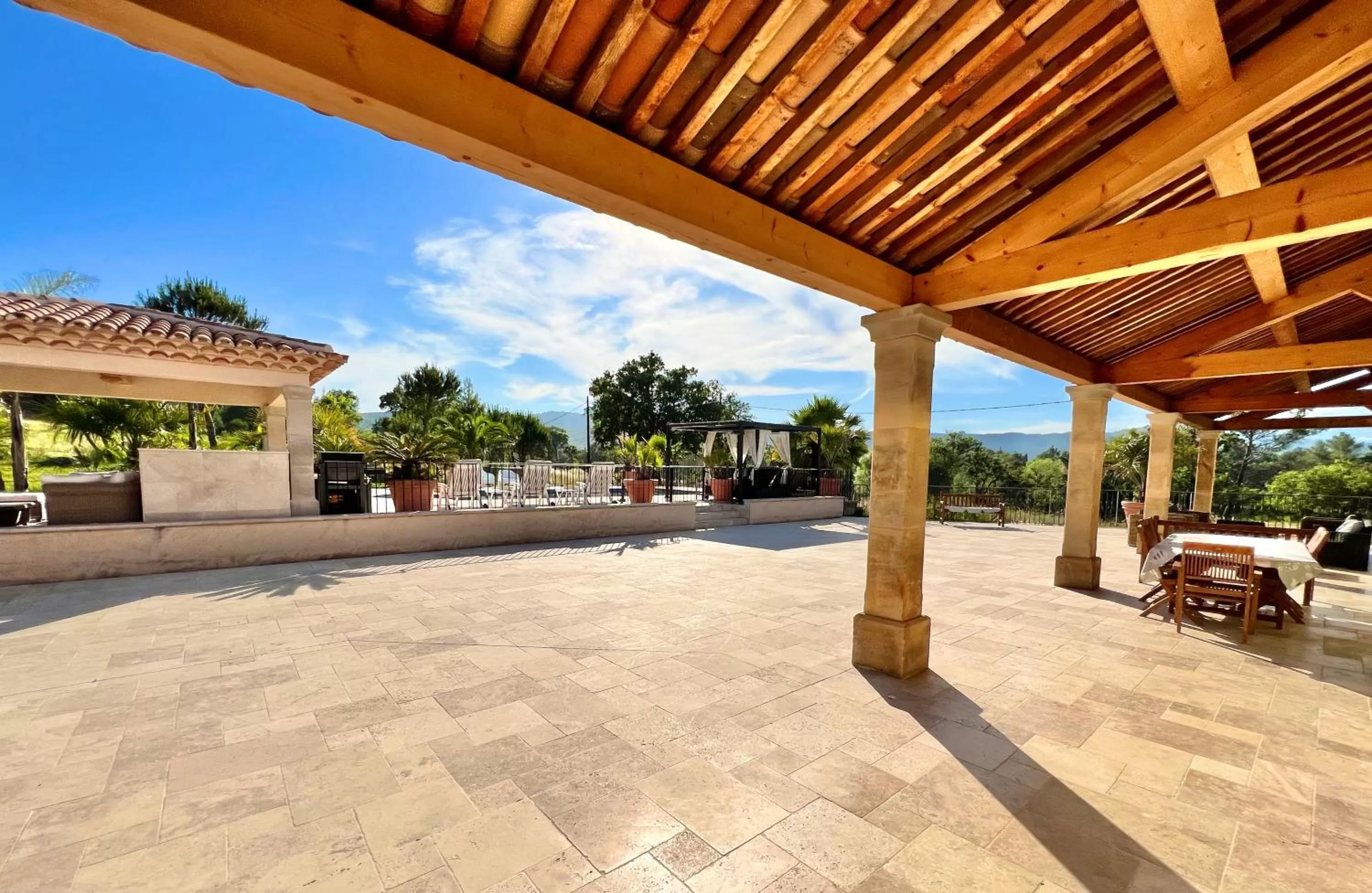 Balcony/Terrace in Villa La Source 83 - room close to St Tropez