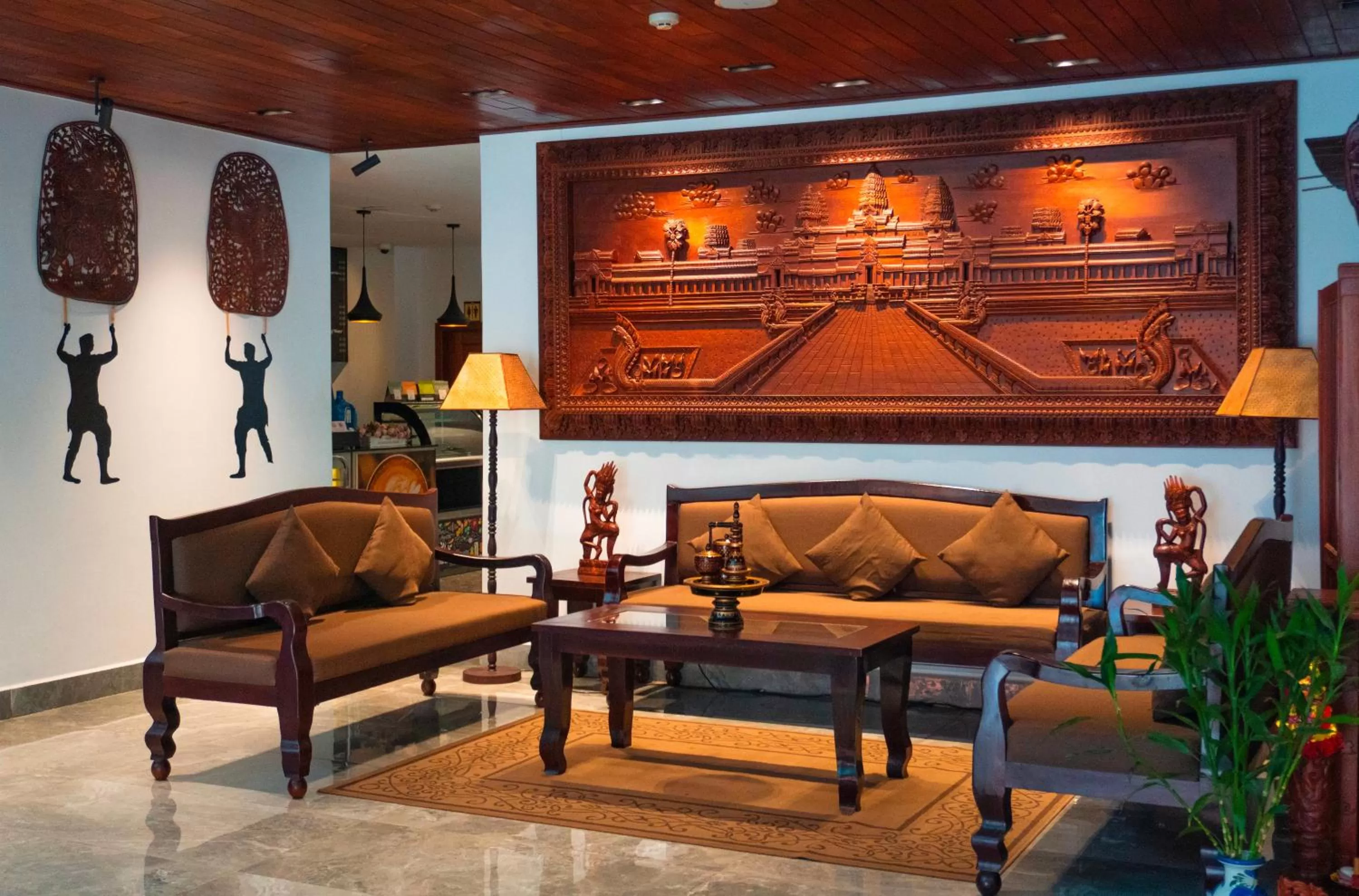 Lobby or reception in Le Botum Hotel