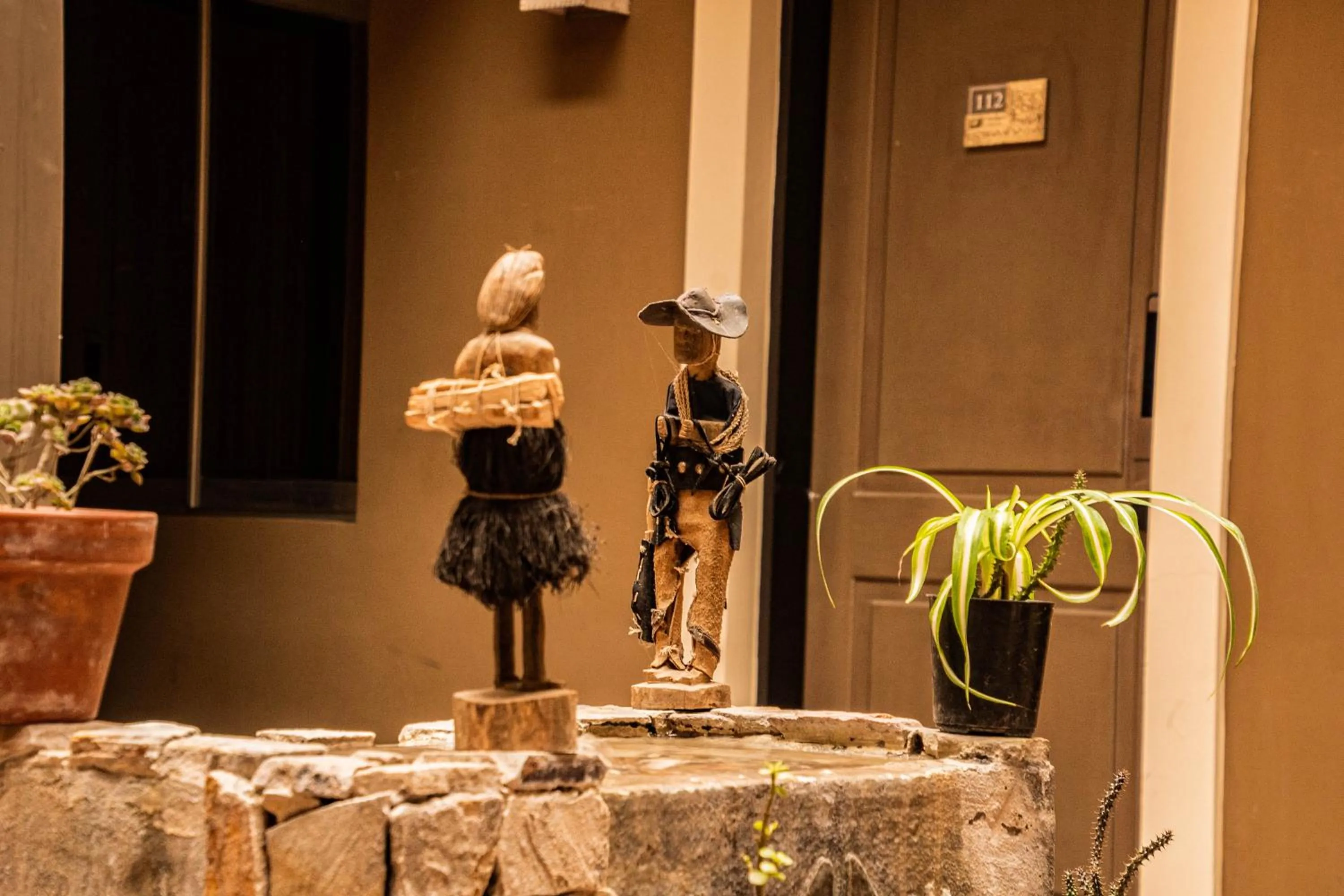 Decorative detail in Hotel Inkai