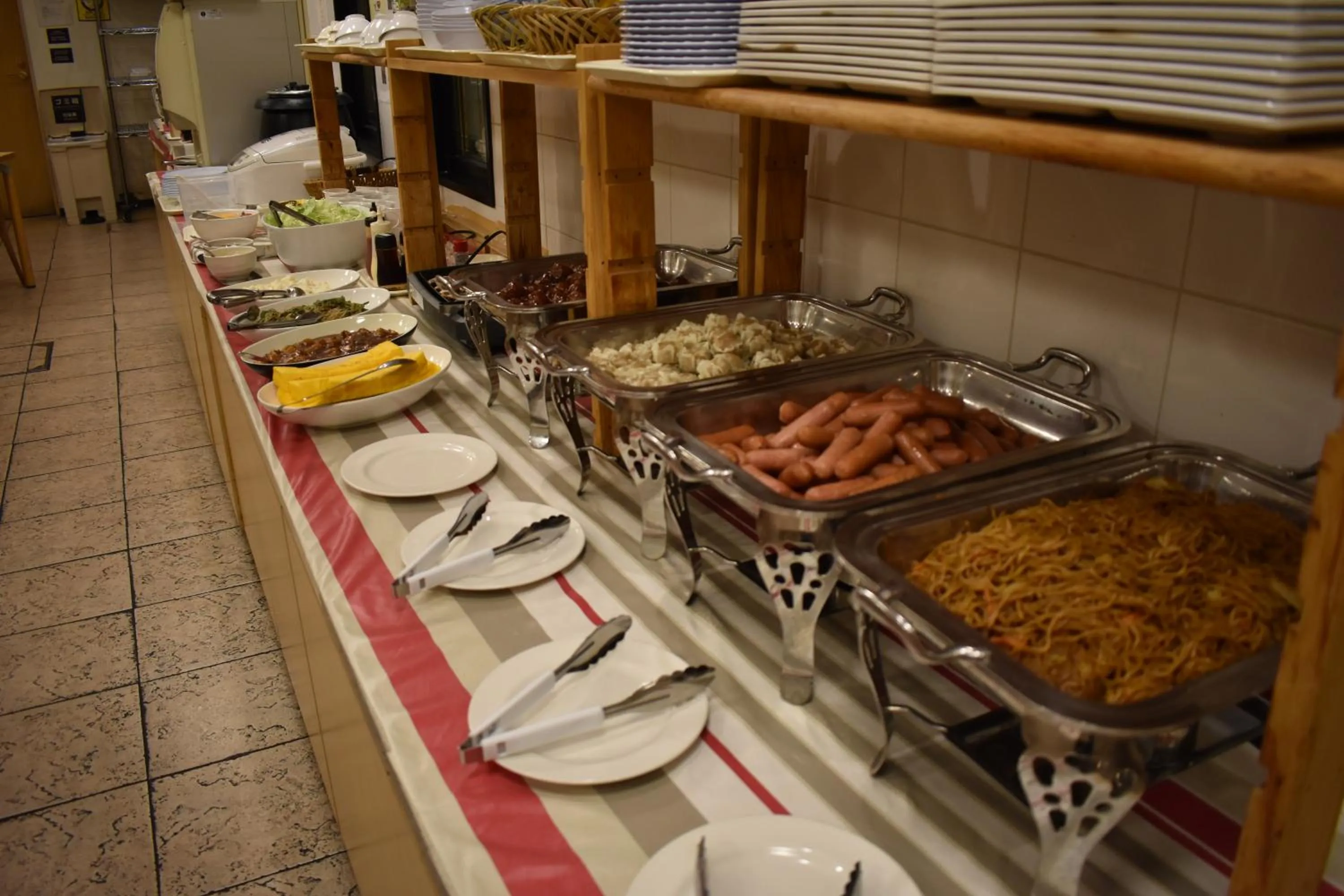 Buffet breakfast in Hotel Crown Hills Toyokawa