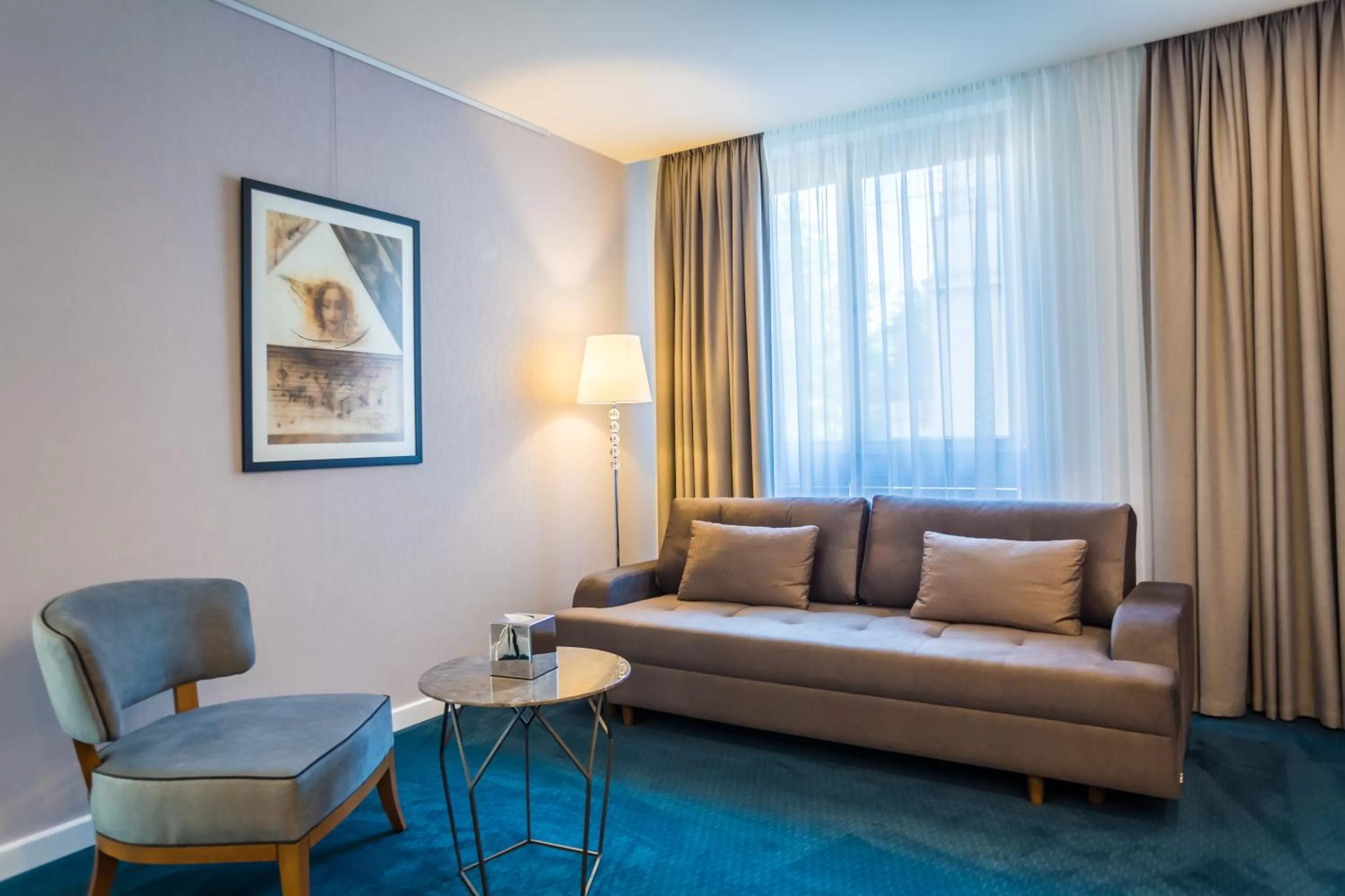 Living room in Hotel Residence Promenade