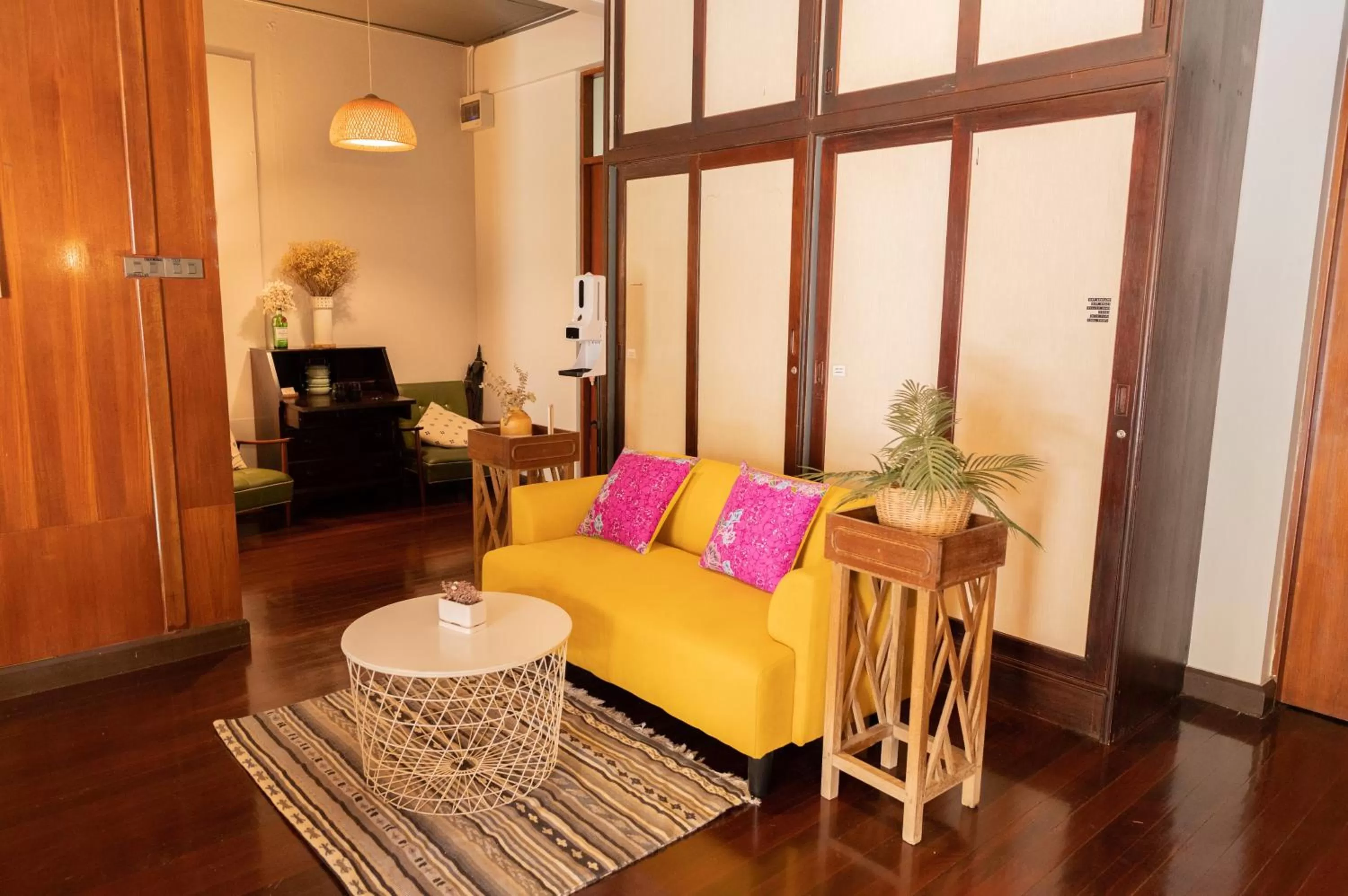 Seating area in A Day Villa Chiangmai