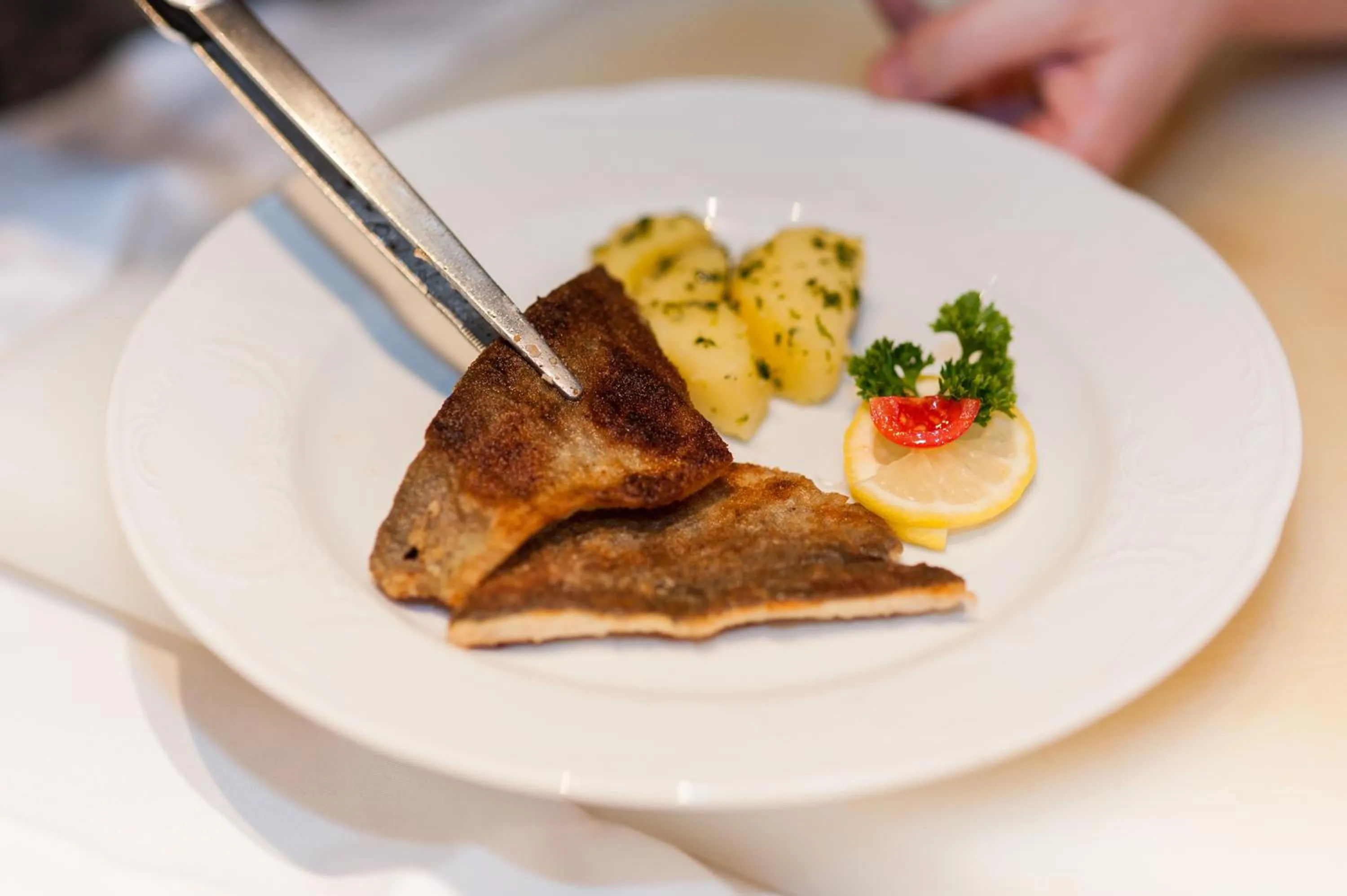Food close-up in Hotel Der Waldhof