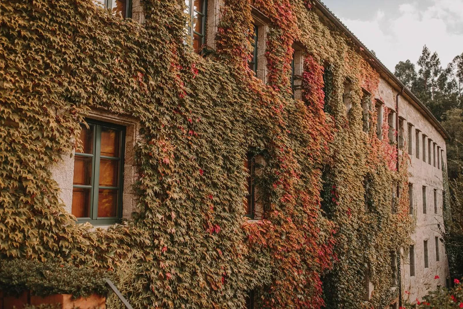 Garden in A Quinta Da Auga Hotel Spa Relais & Chateaux