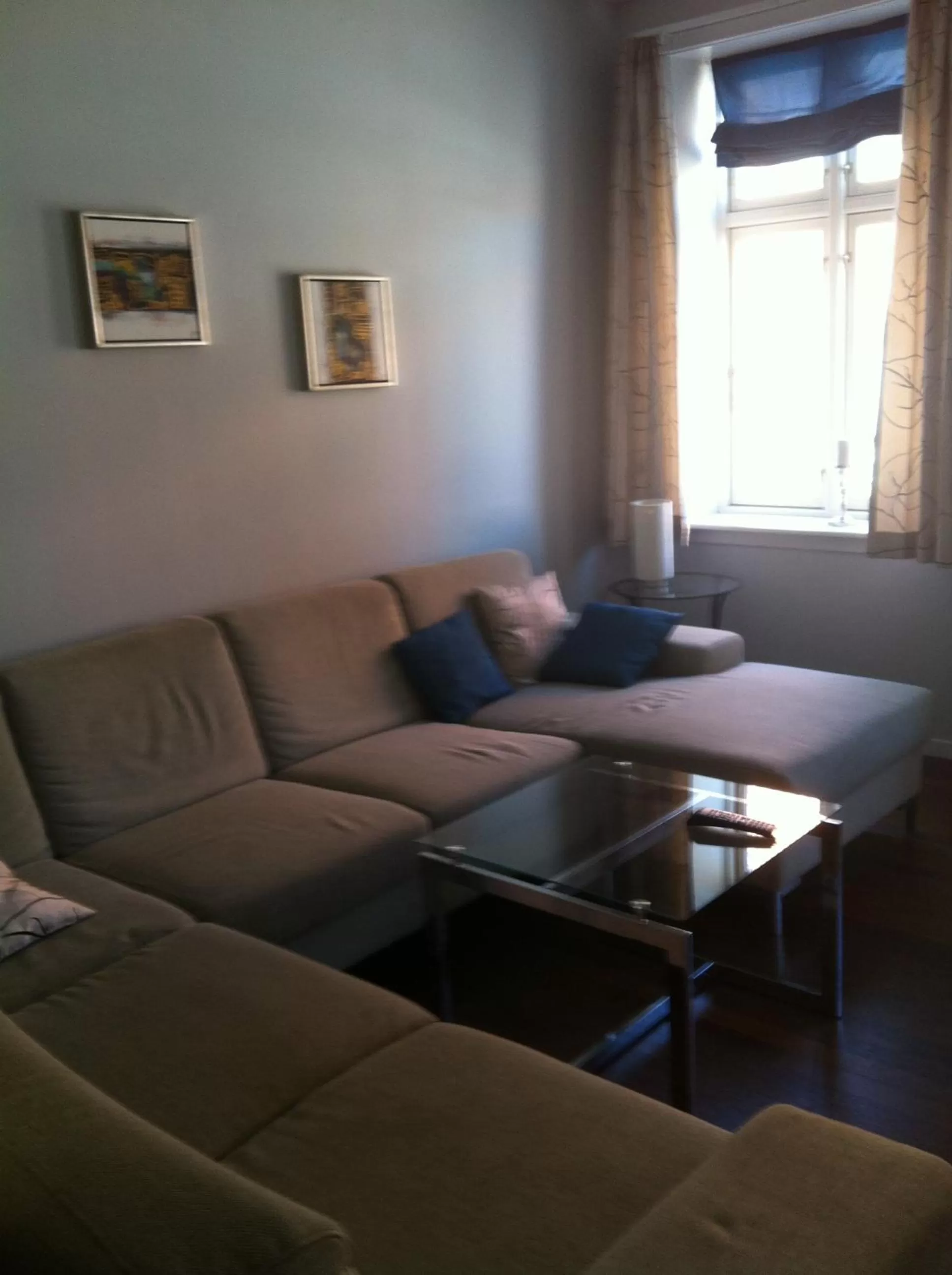 Living room in Det Lille Hotel