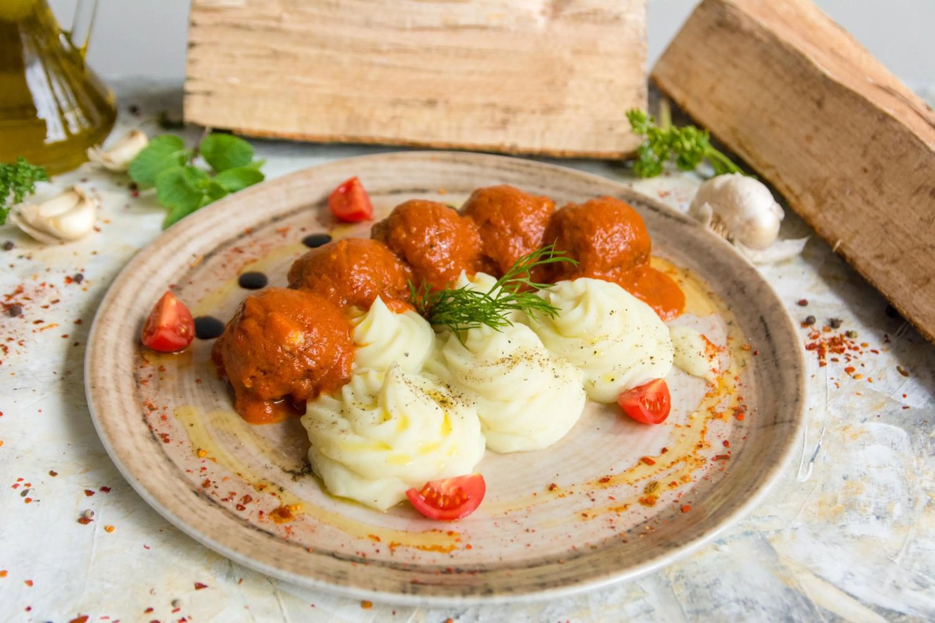 Food close-up in Hotel Srbija-FREE PARKING