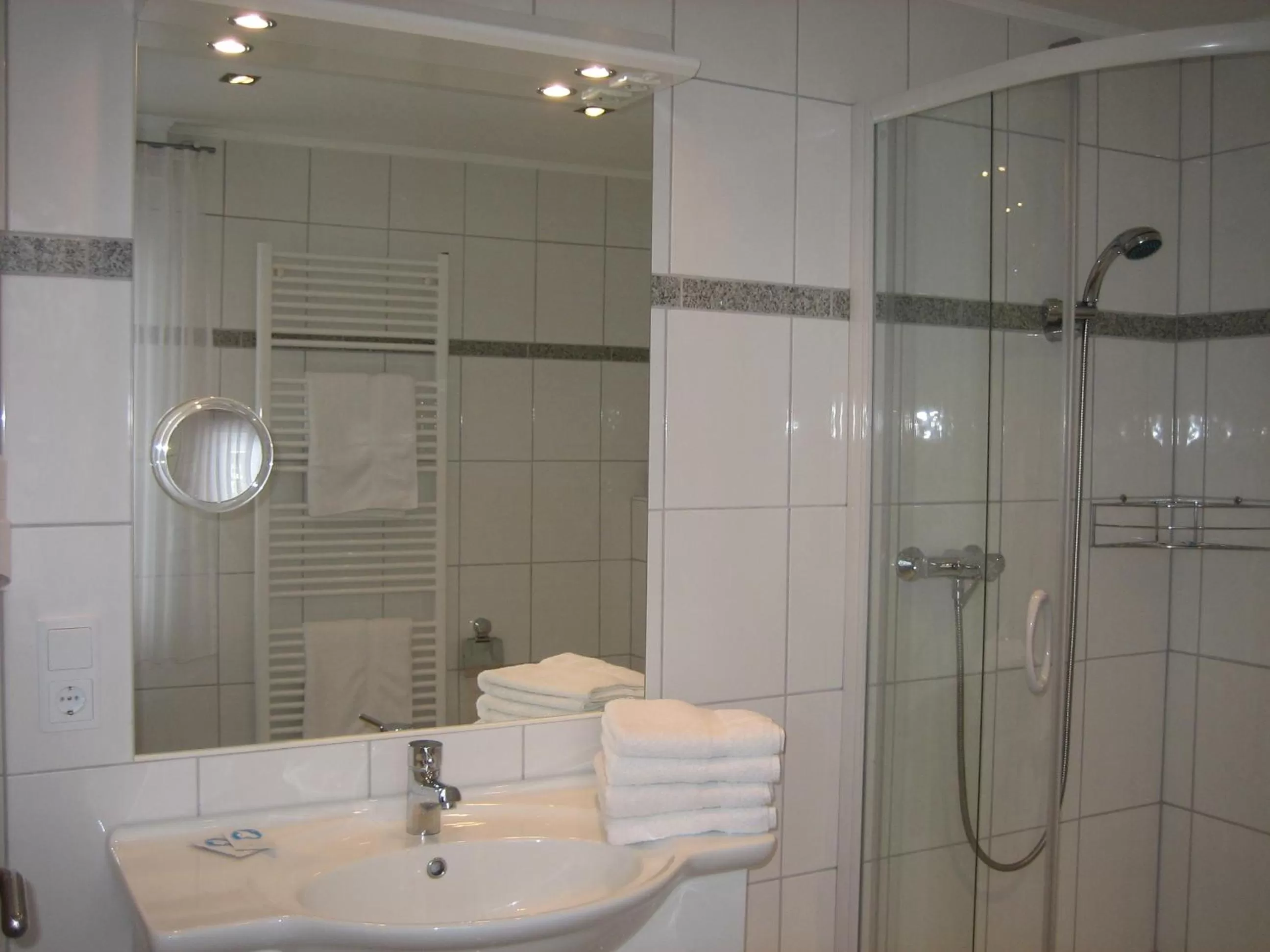 Bathroom in Hotel Lindenhof