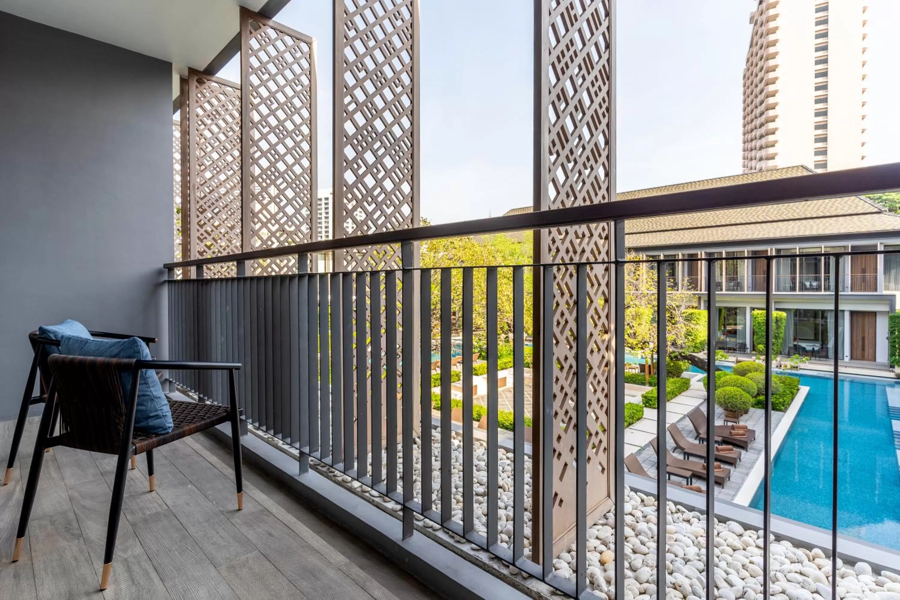 Balcony/Terrace in Villa Deva Resort & Hotel Bangkok