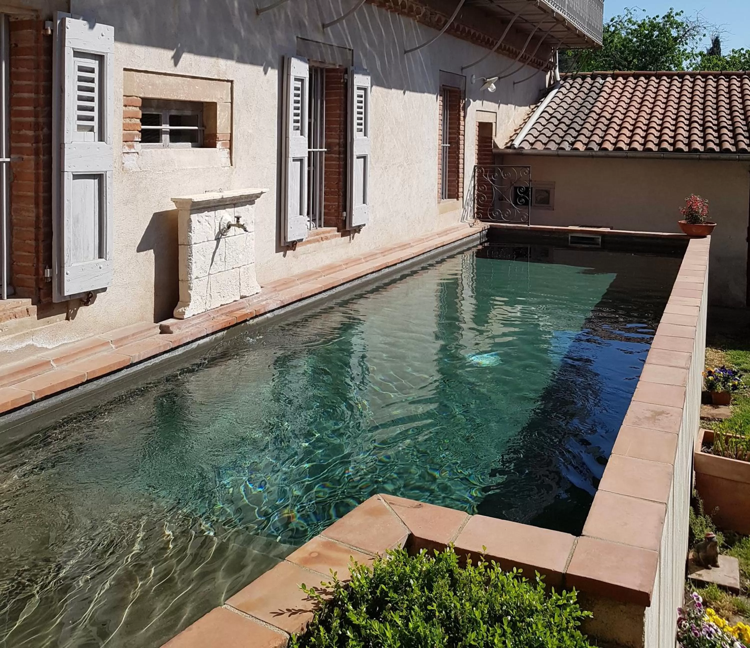 Swimming pool in Chez Louise