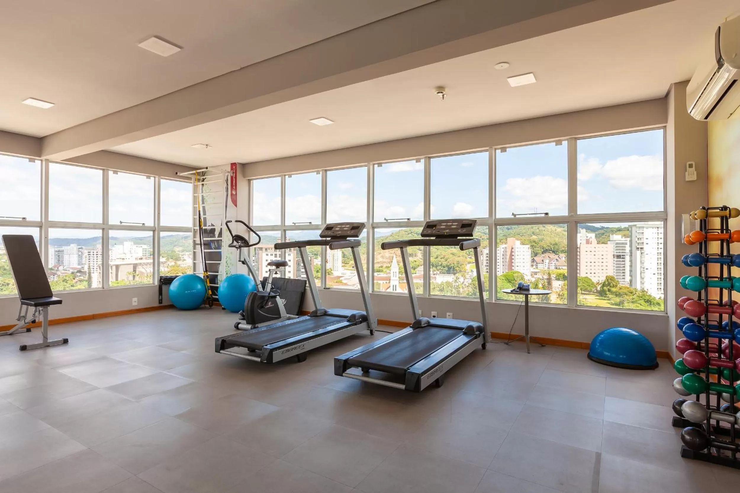 Fitness centre/facilities in Tri Hotel Executive Brusque