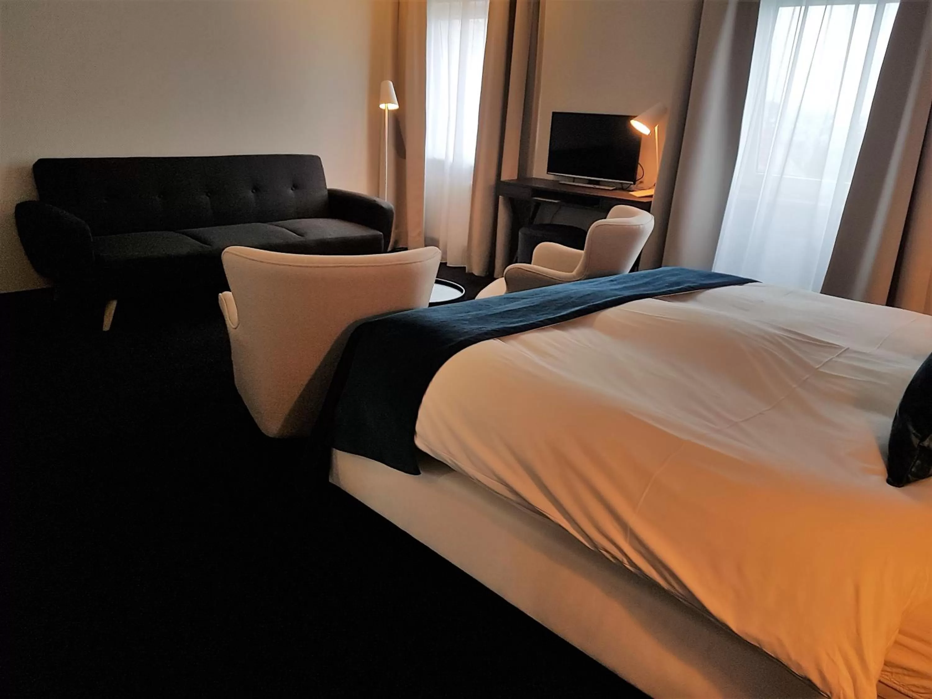 Bed in Hotel Herrloh