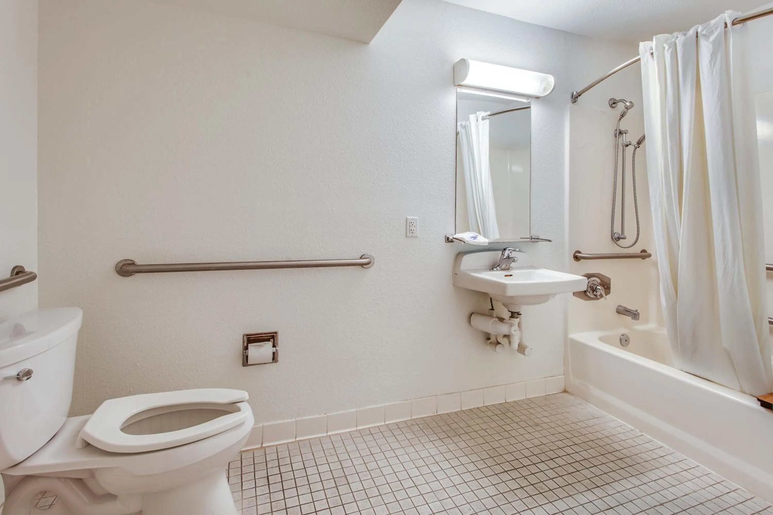 Bathroom in Motel 6-Vacaville, CA