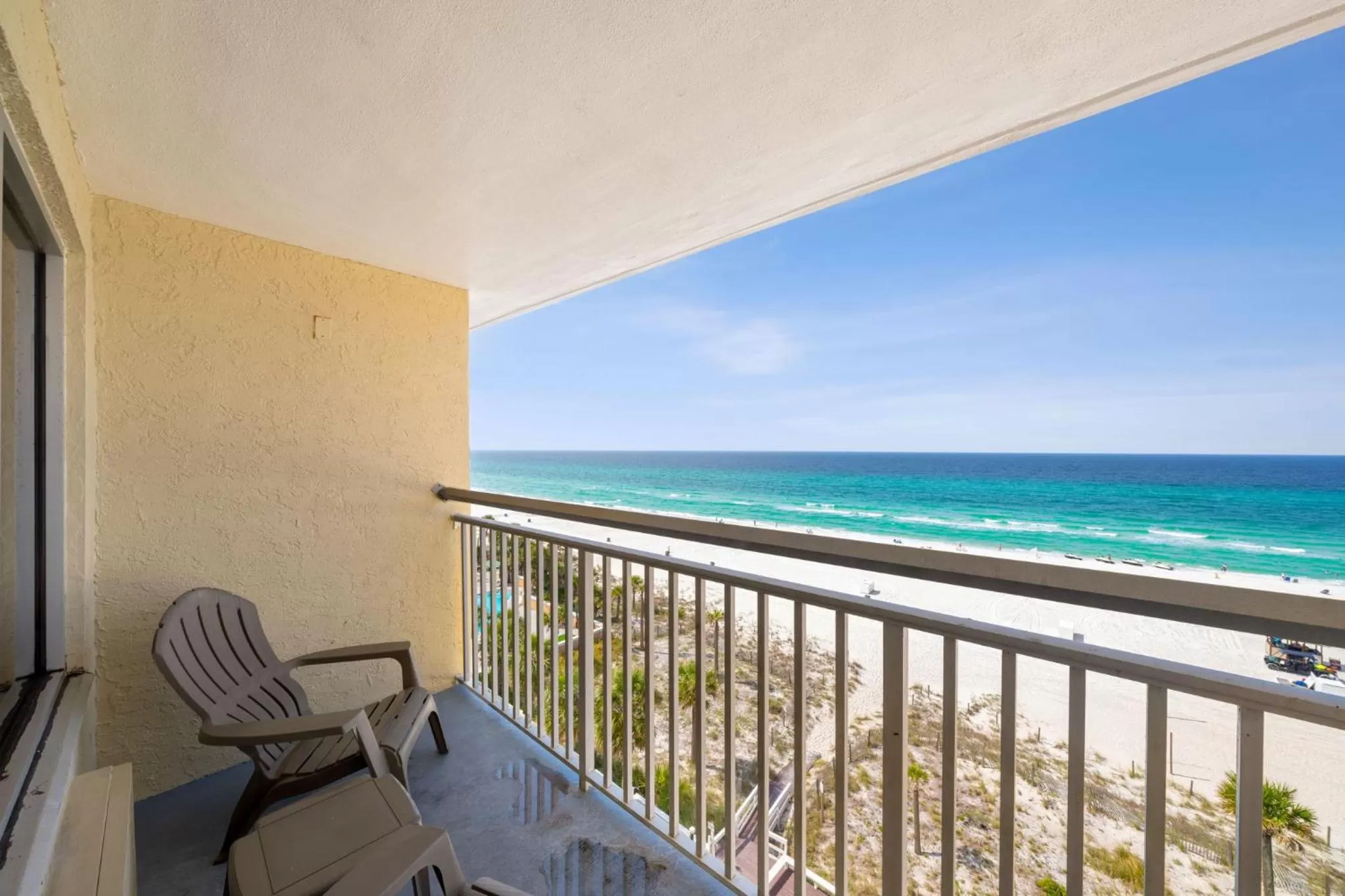 Balcony/Terrace in Beach Tower Beachfront Hotel, a By The Sea Resort
