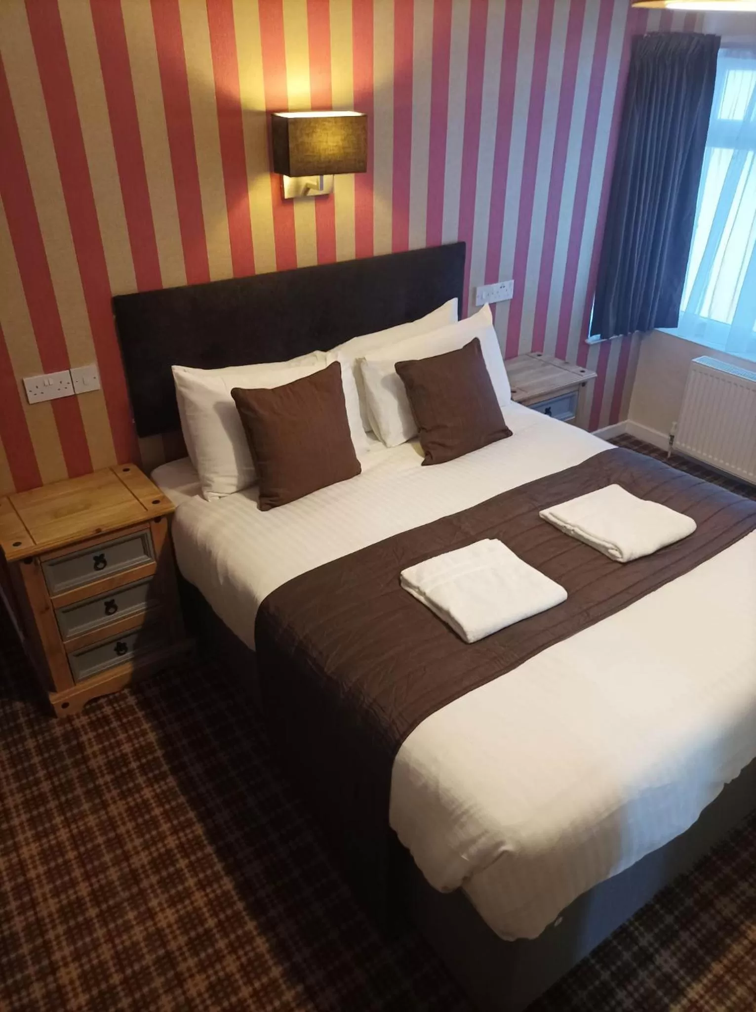 Bed in The Trafford Hotel