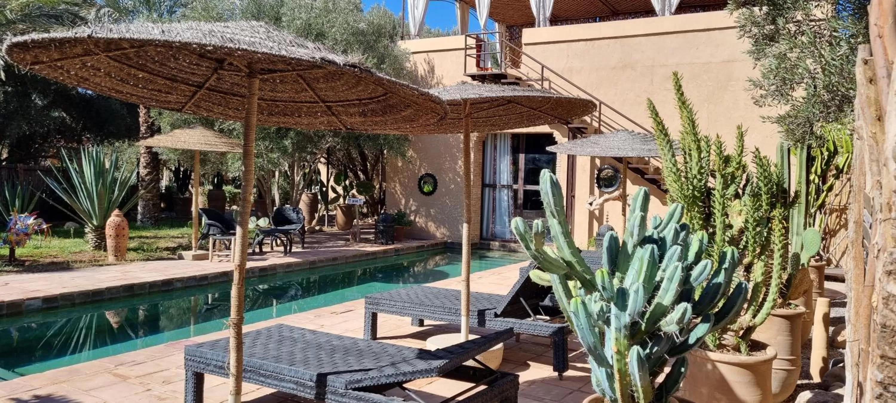 Swimming Pool in Les Trois Paons