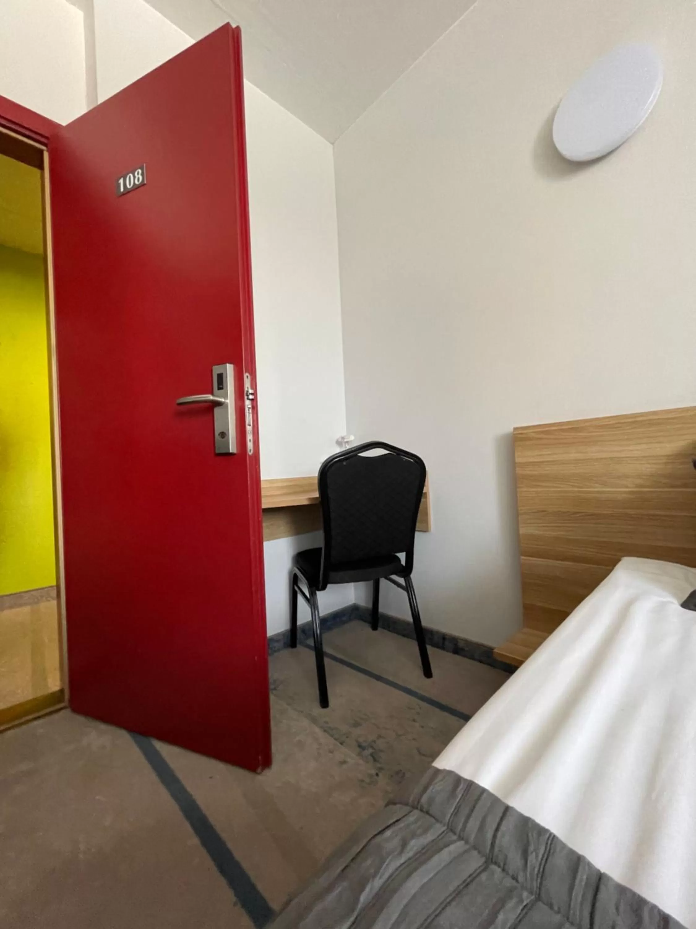 Bed in Green Vilnius Hotel