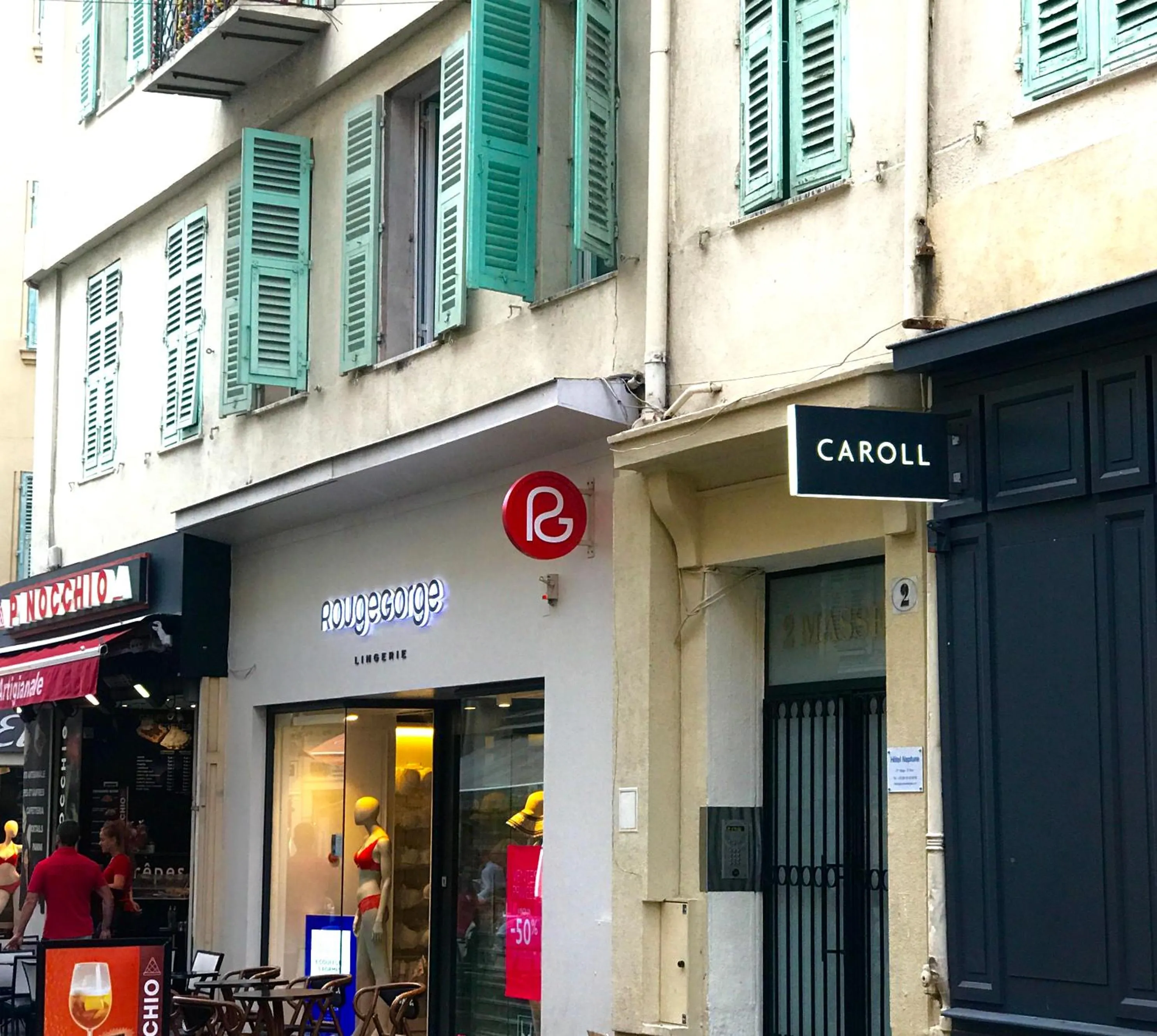 Property building in Boutique Hôtel Neptune Nice