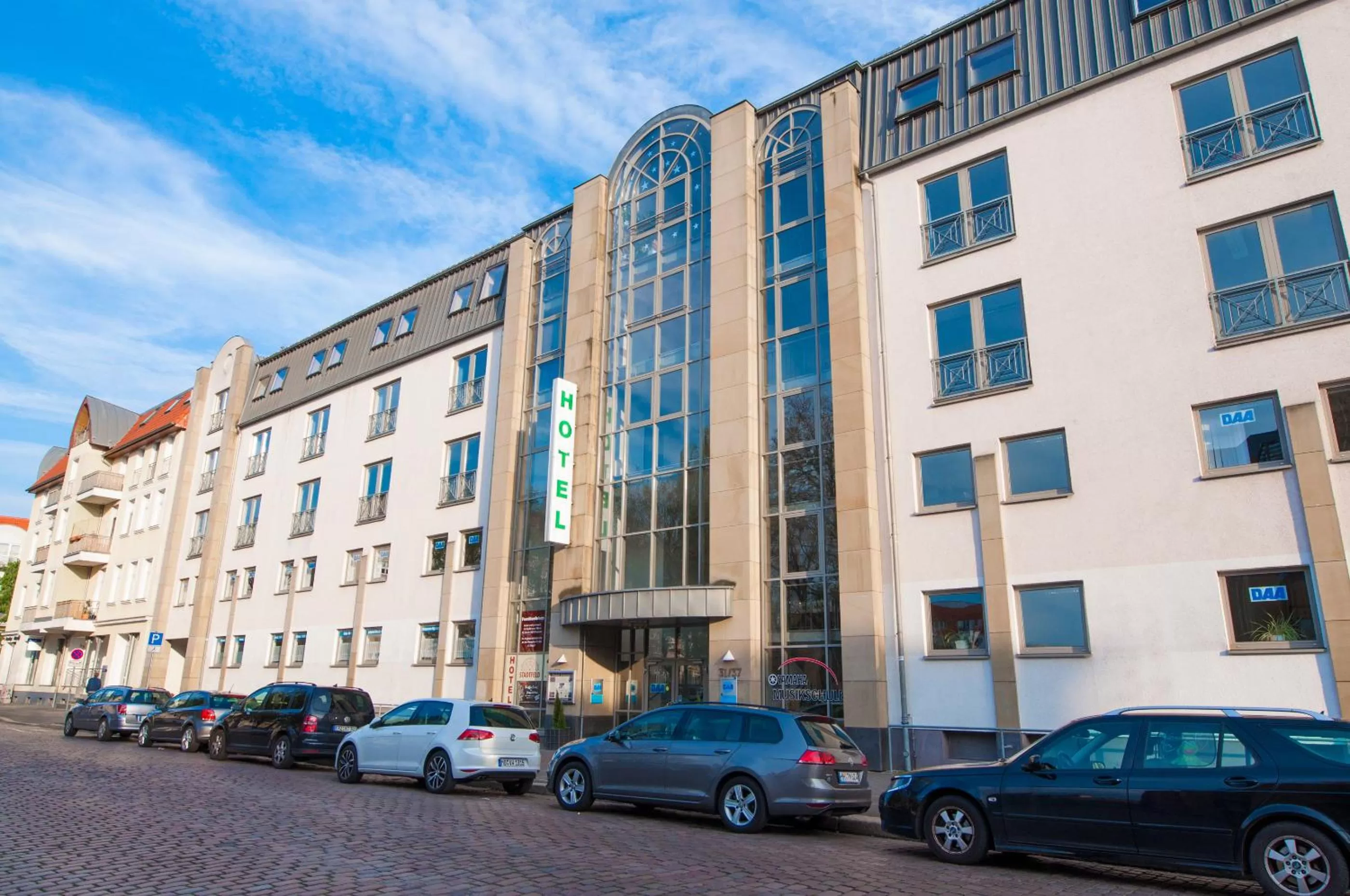 Facade/entrance in Hotel Stadtfeld