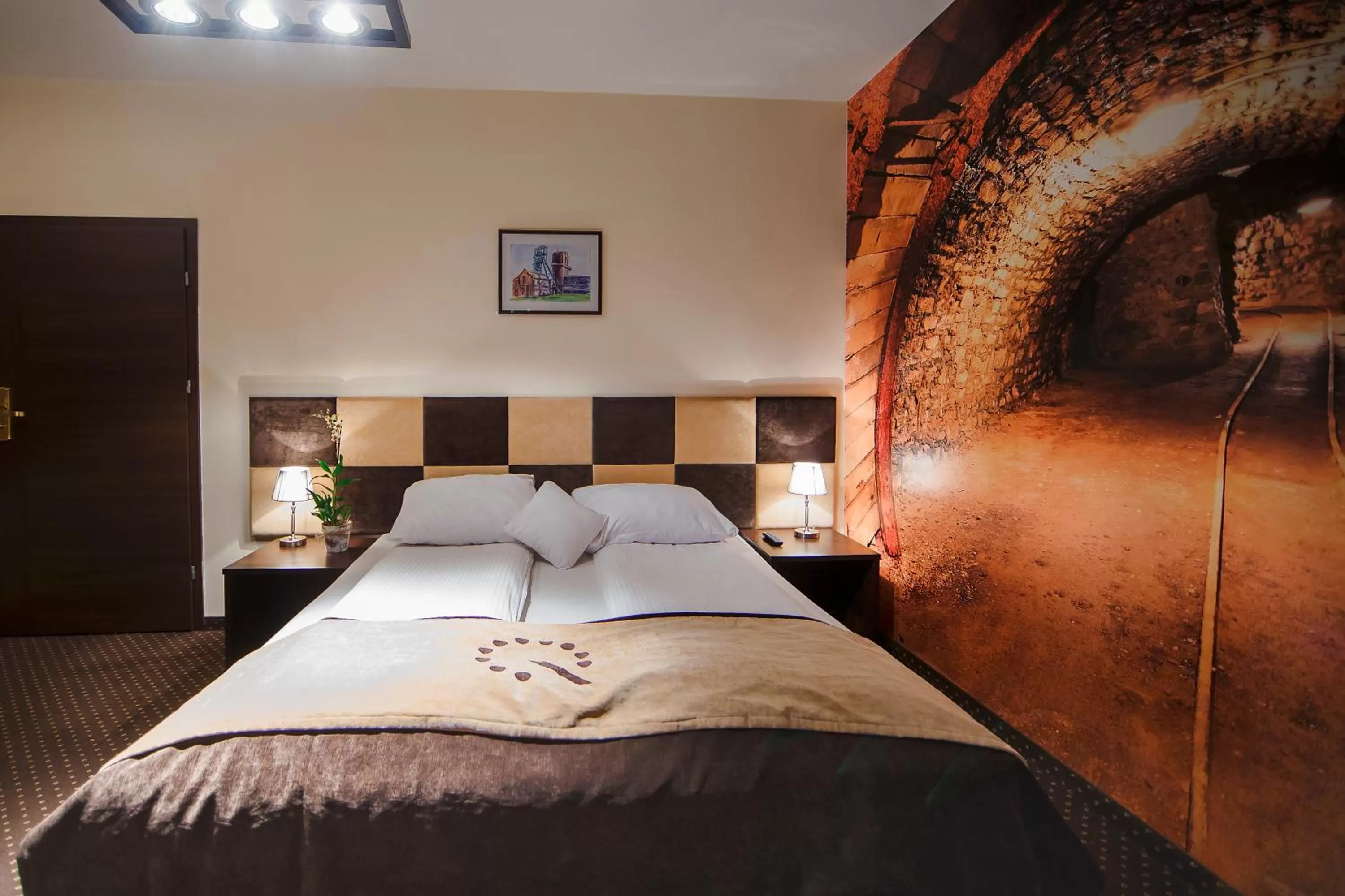 Bed in Boutique Hotel's Bytom