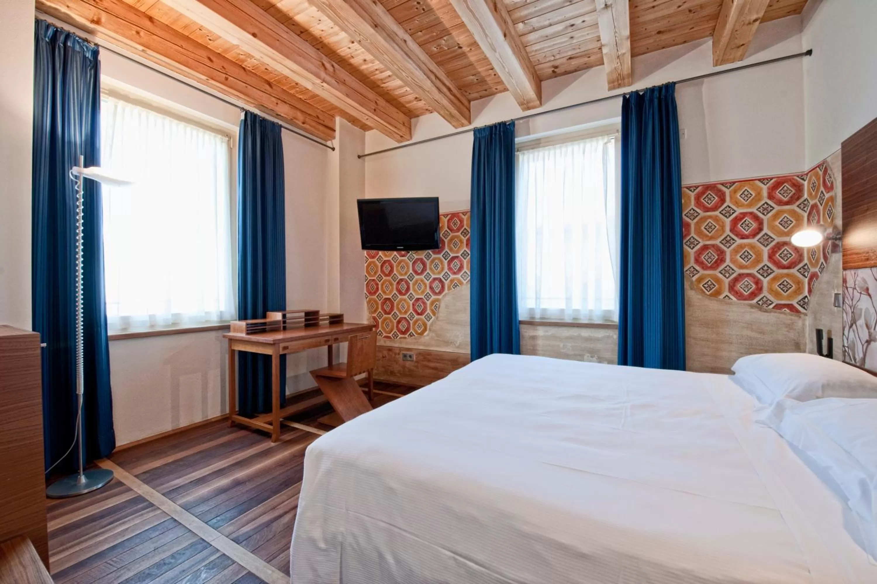 Photo of the whole room, Bed in Hotel Veronesi La Torre