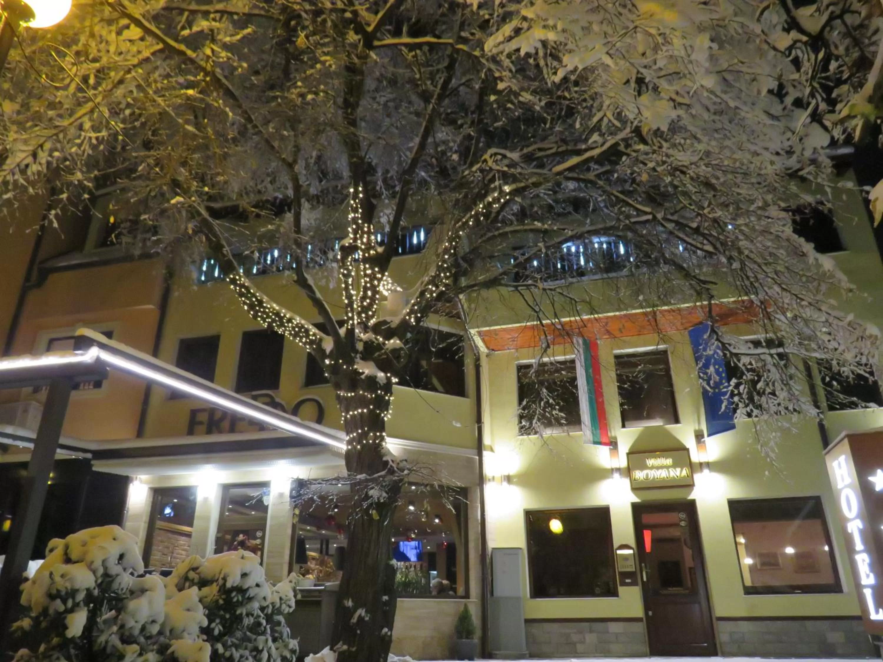 Winter in Hotel Villa Boyana - Free Parking