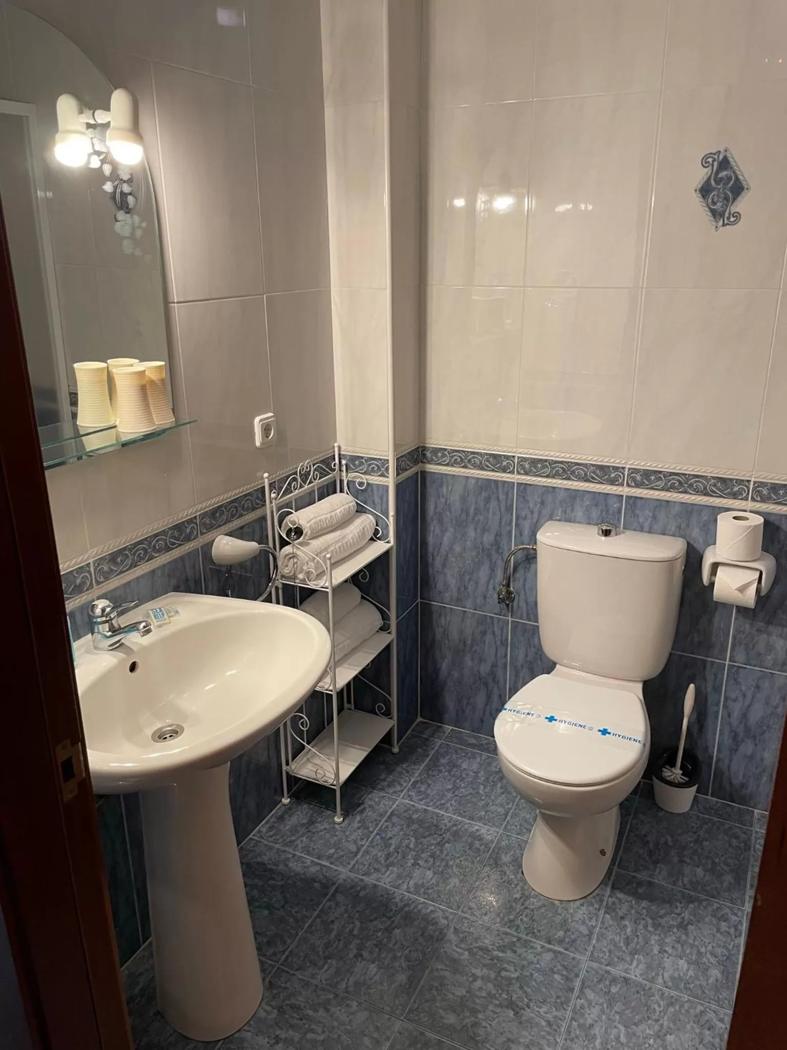 Toilet in Hotel Montemar