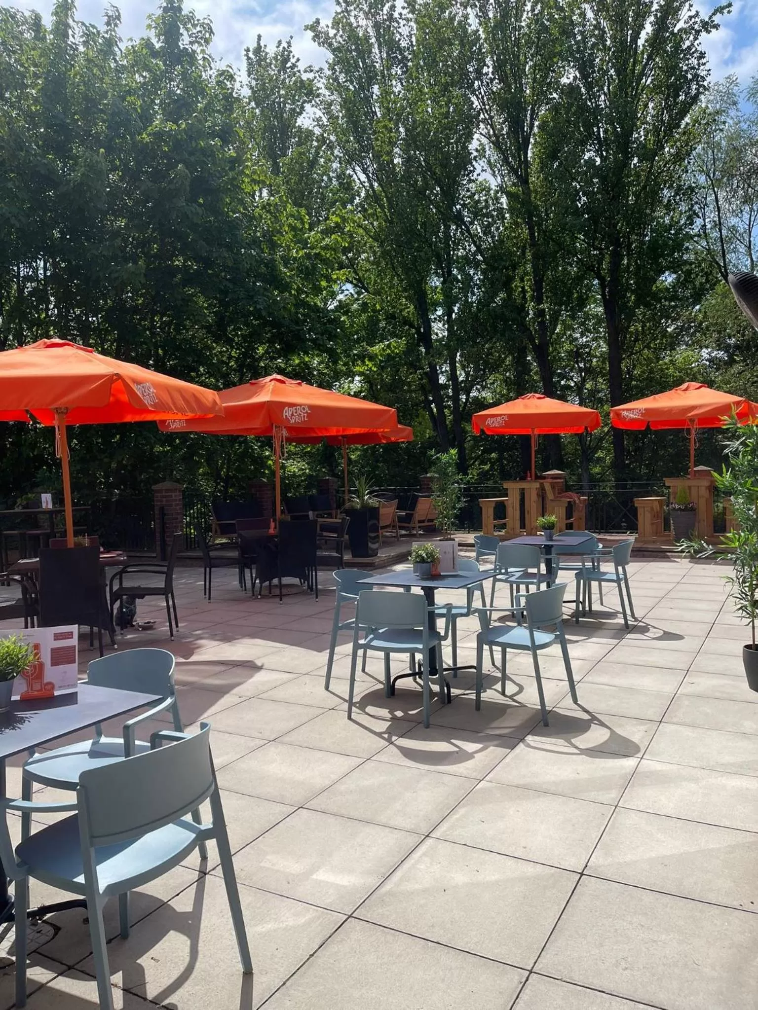 Patio in Novotel York Centre