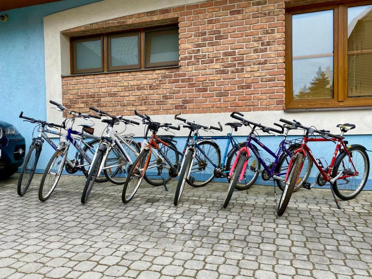 Cycling in Hotel Trilobit