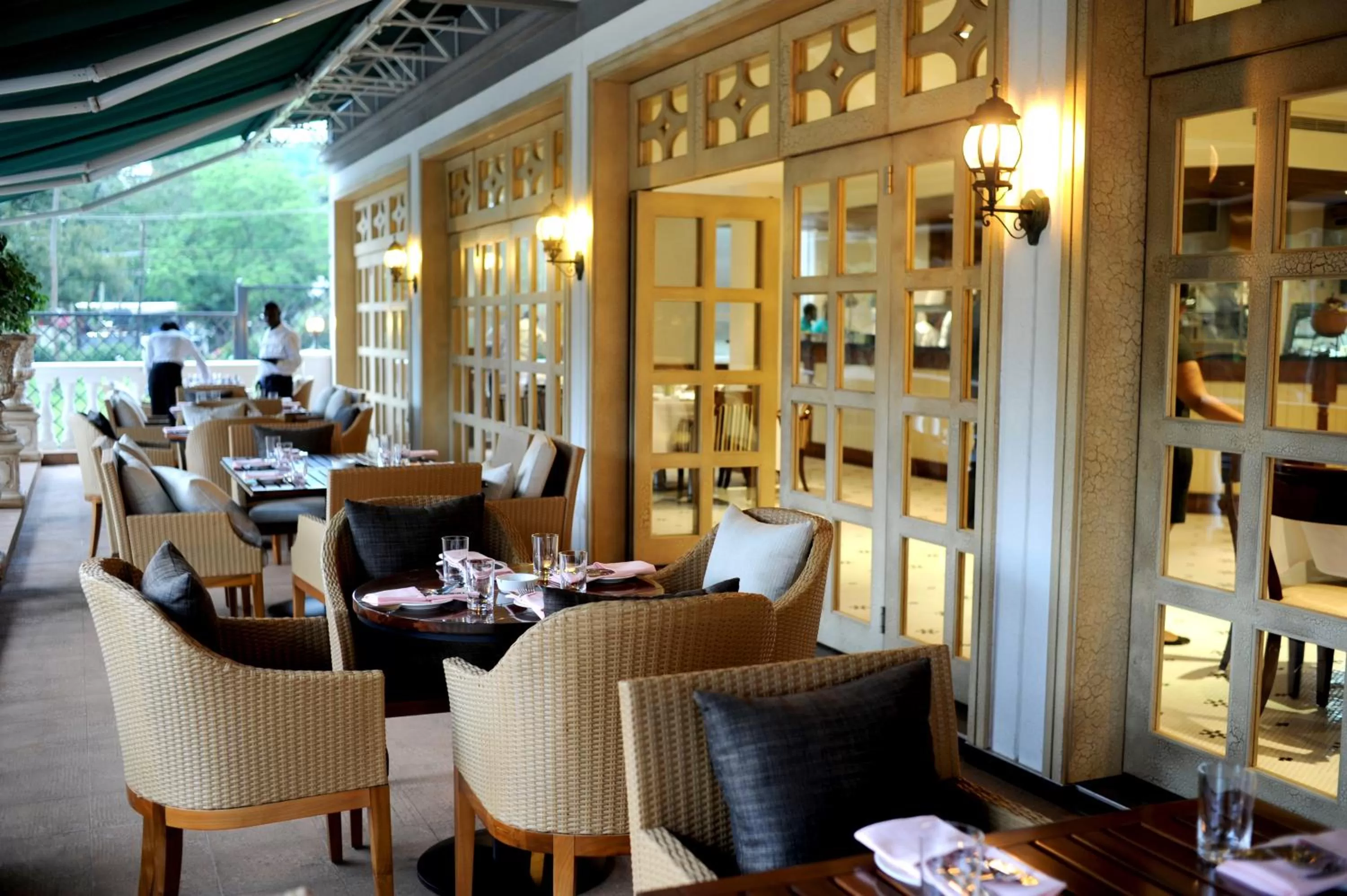 Restaurant/places to eat in Villa Rosa Kempinski