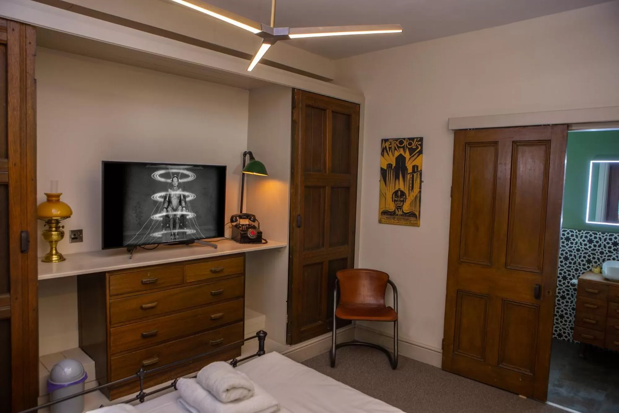 Decorative detail, Bed in Haweswater Hotel