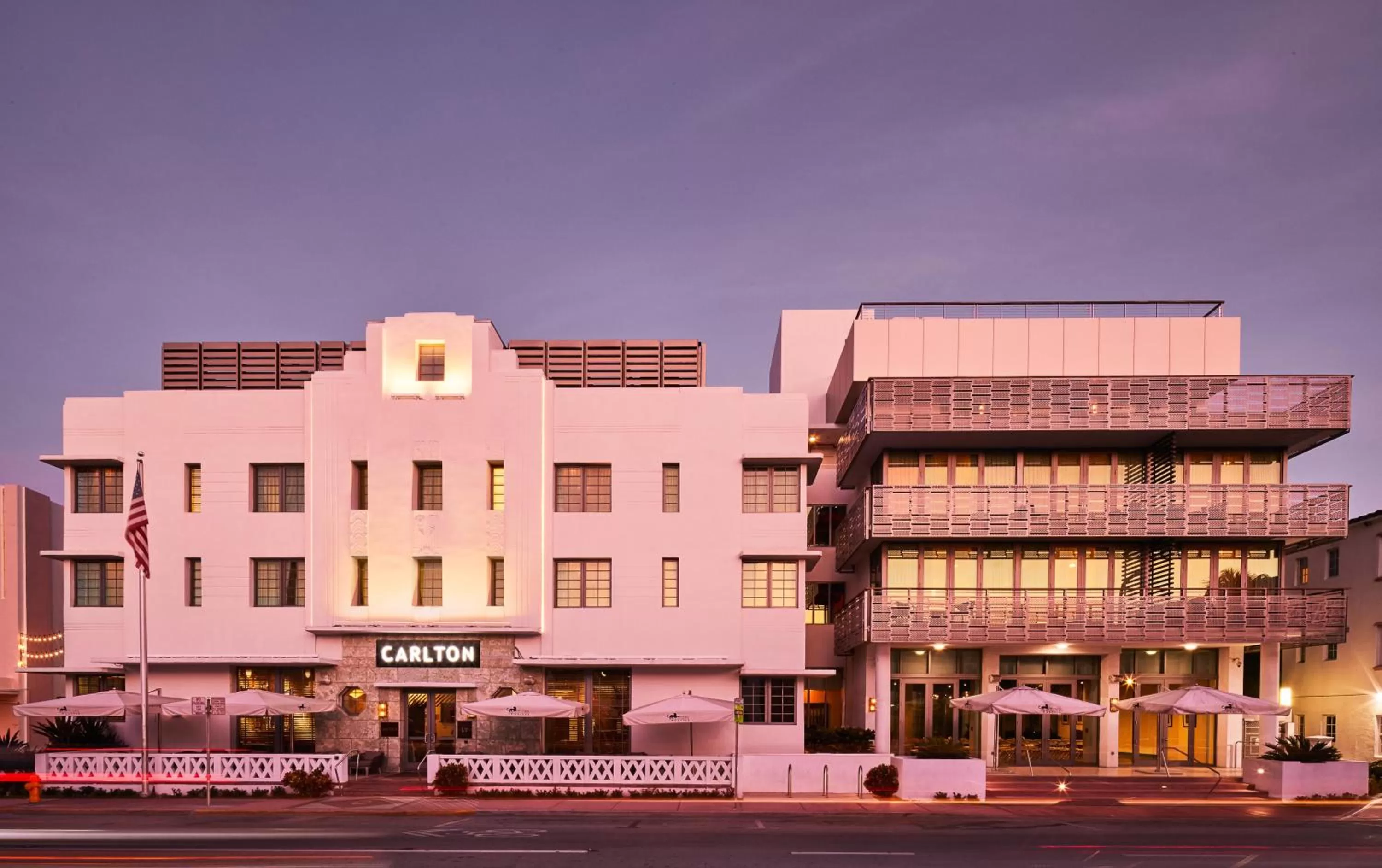 Property building in The Betsy Hotel, South Beach