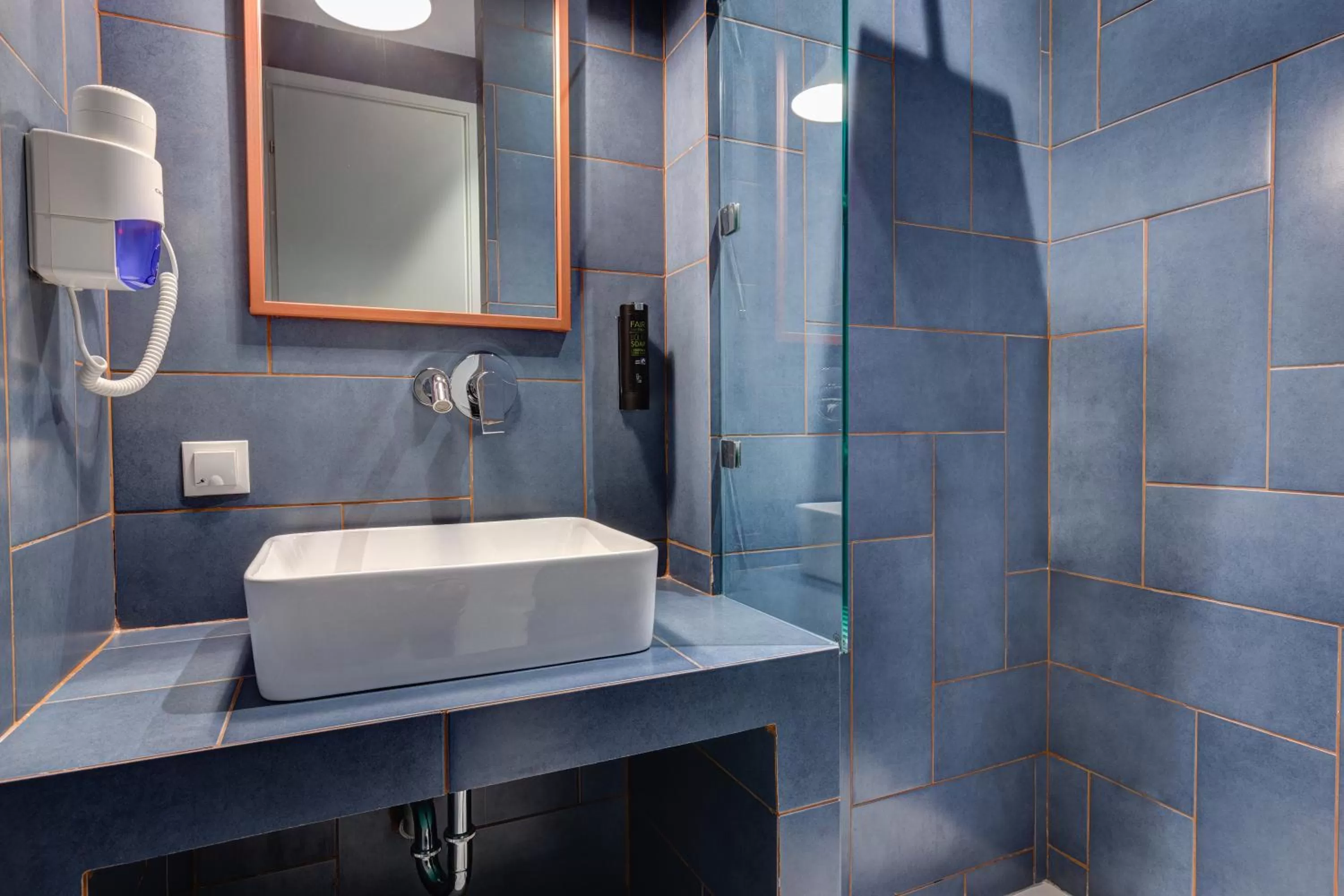 Bathroom in Colors Urban Hotel Thessaloniki