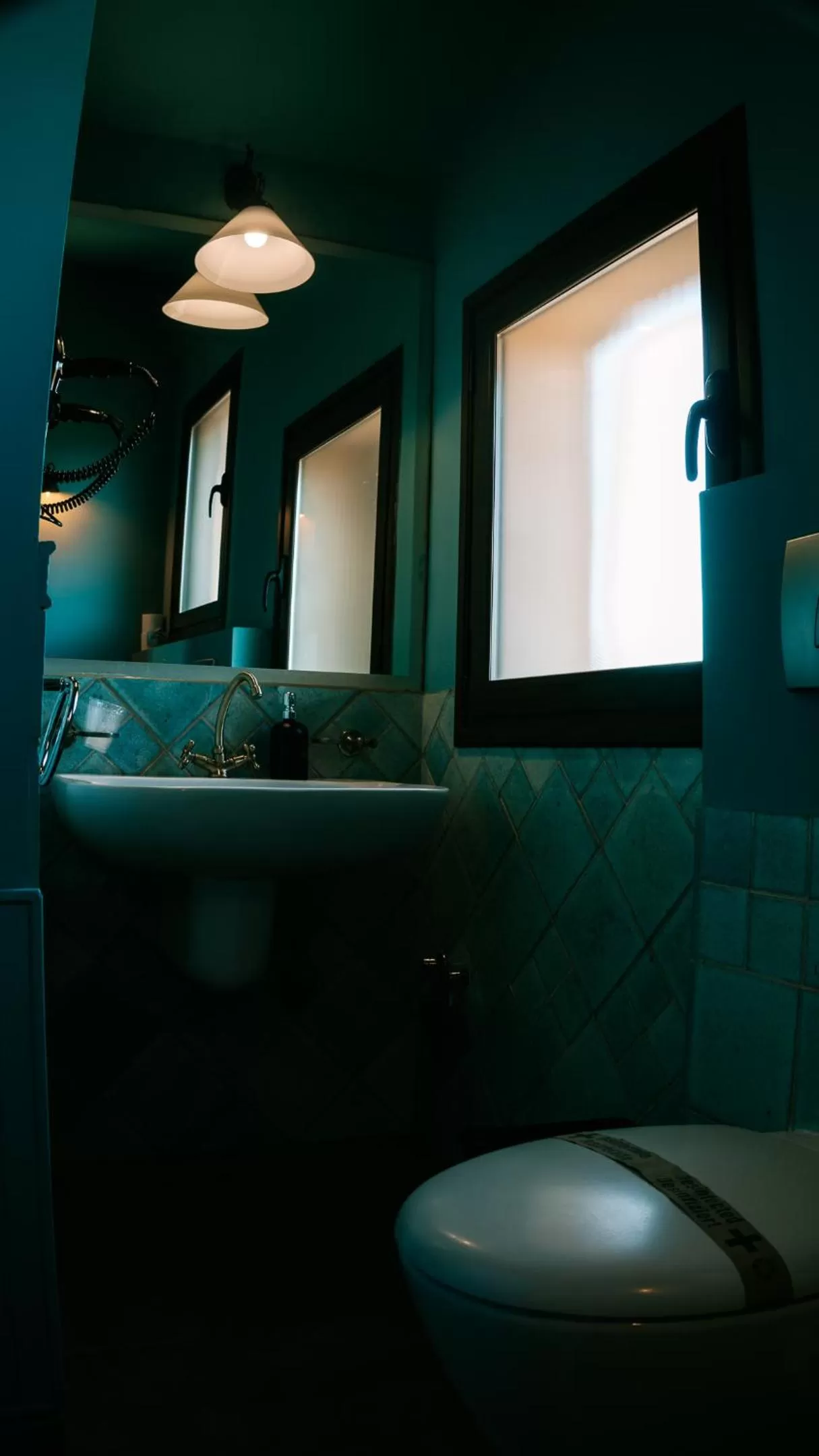 Bathroom in Hospedería Ballesteros