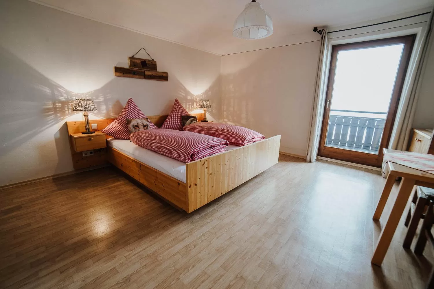 Bed in Berggasthof Hochpröller