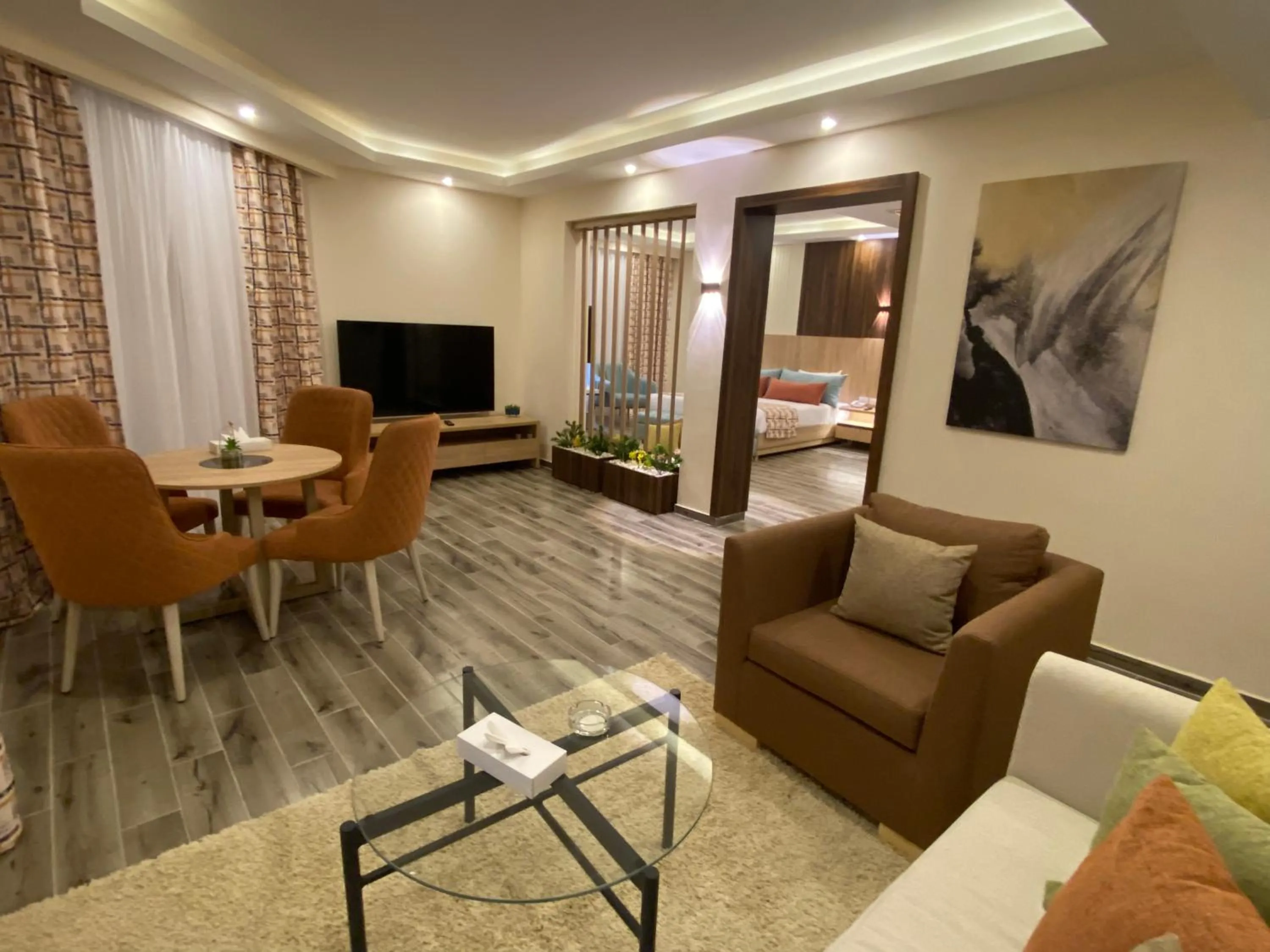 Communal lounge/ TV room in Amwaj Oyoun Resort