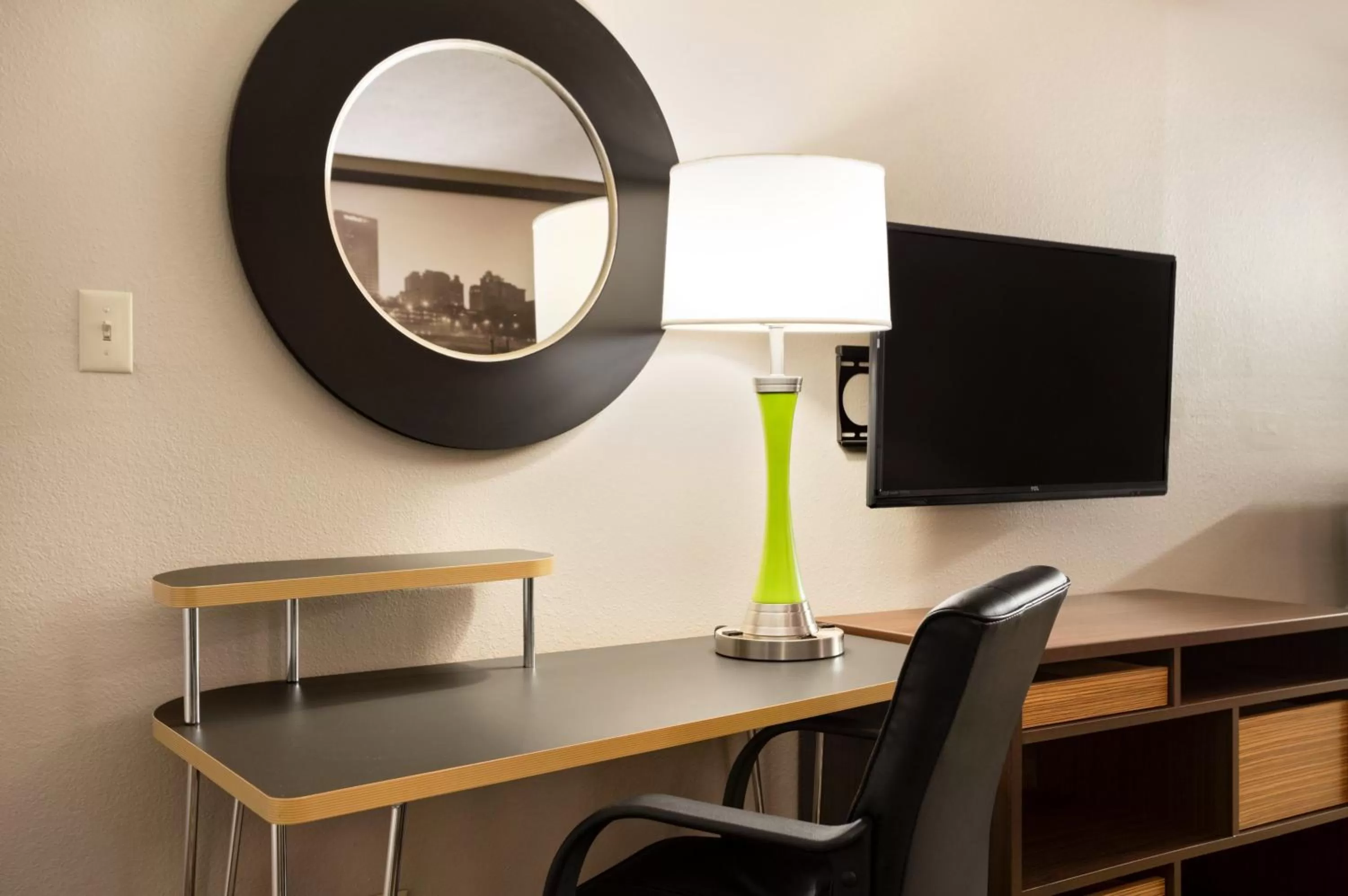 Seating area in Super 8 by Wyndham Jackson