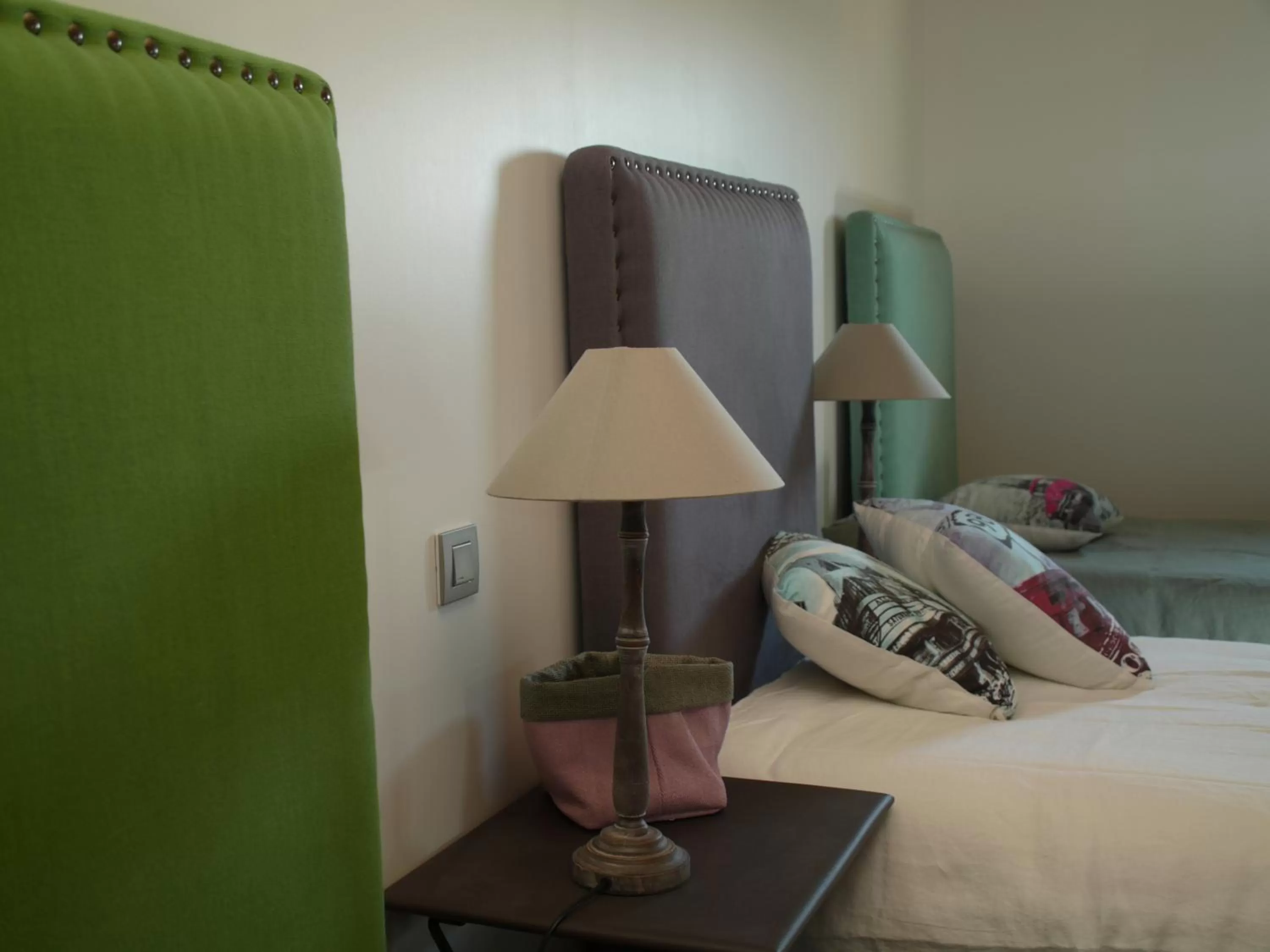 Bed, Seating Area in La bergerie de Nano