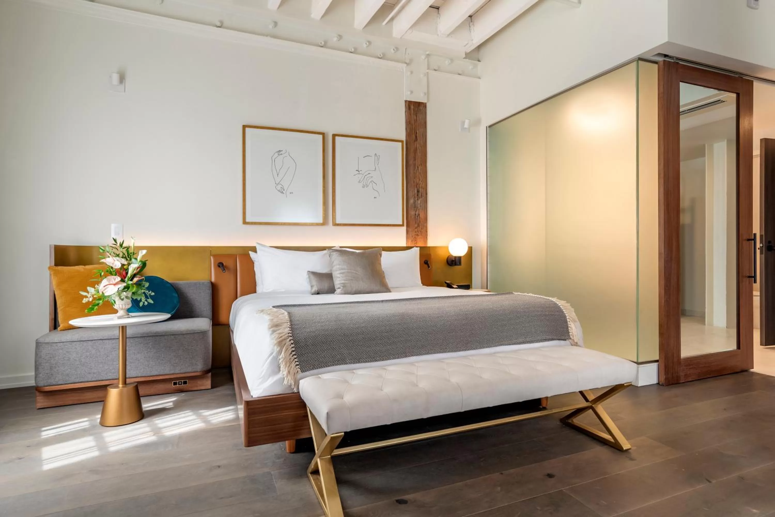 Bedroom in ONE11 Hotel