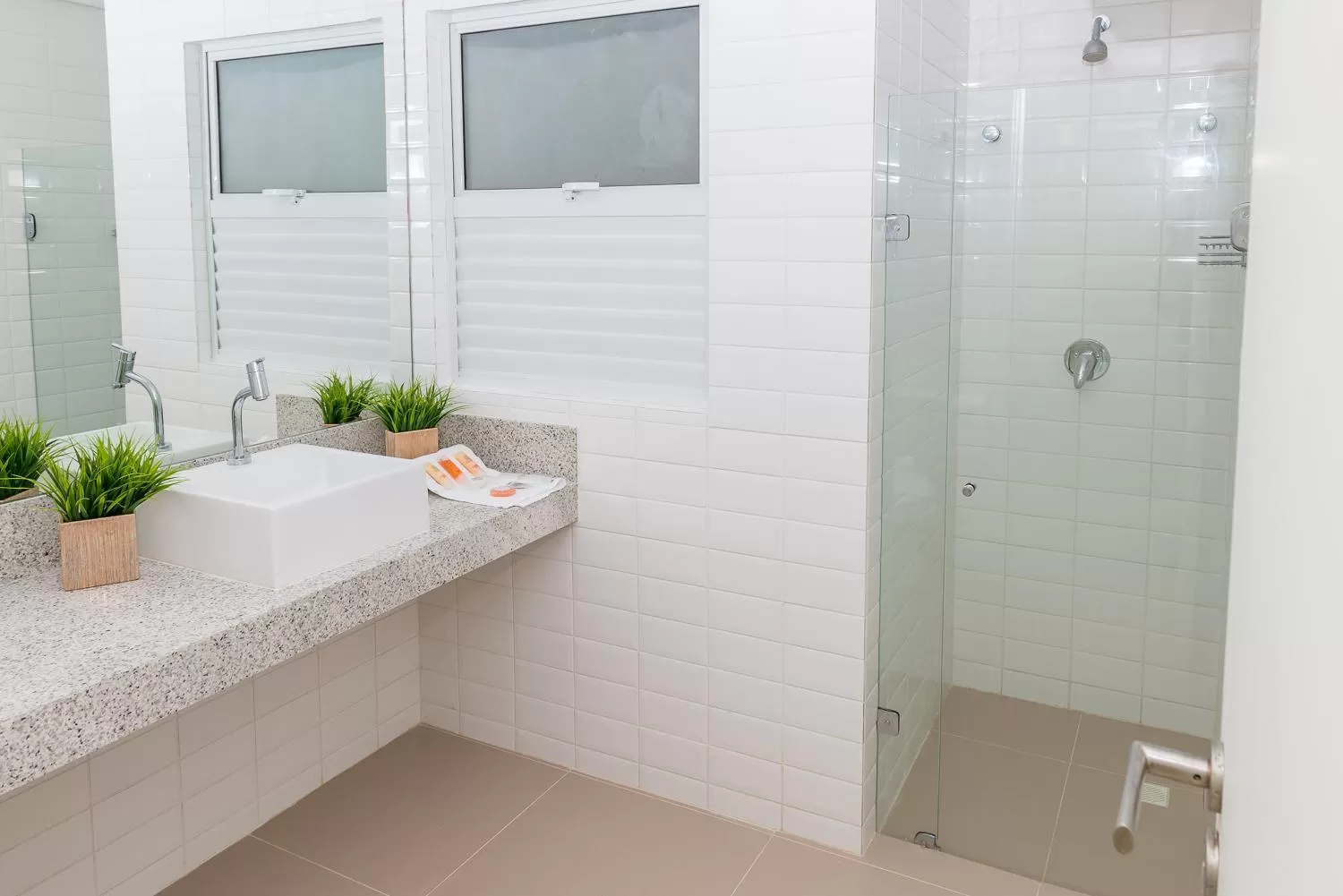 Bathroom in Hotel Senac Barreira Roxa