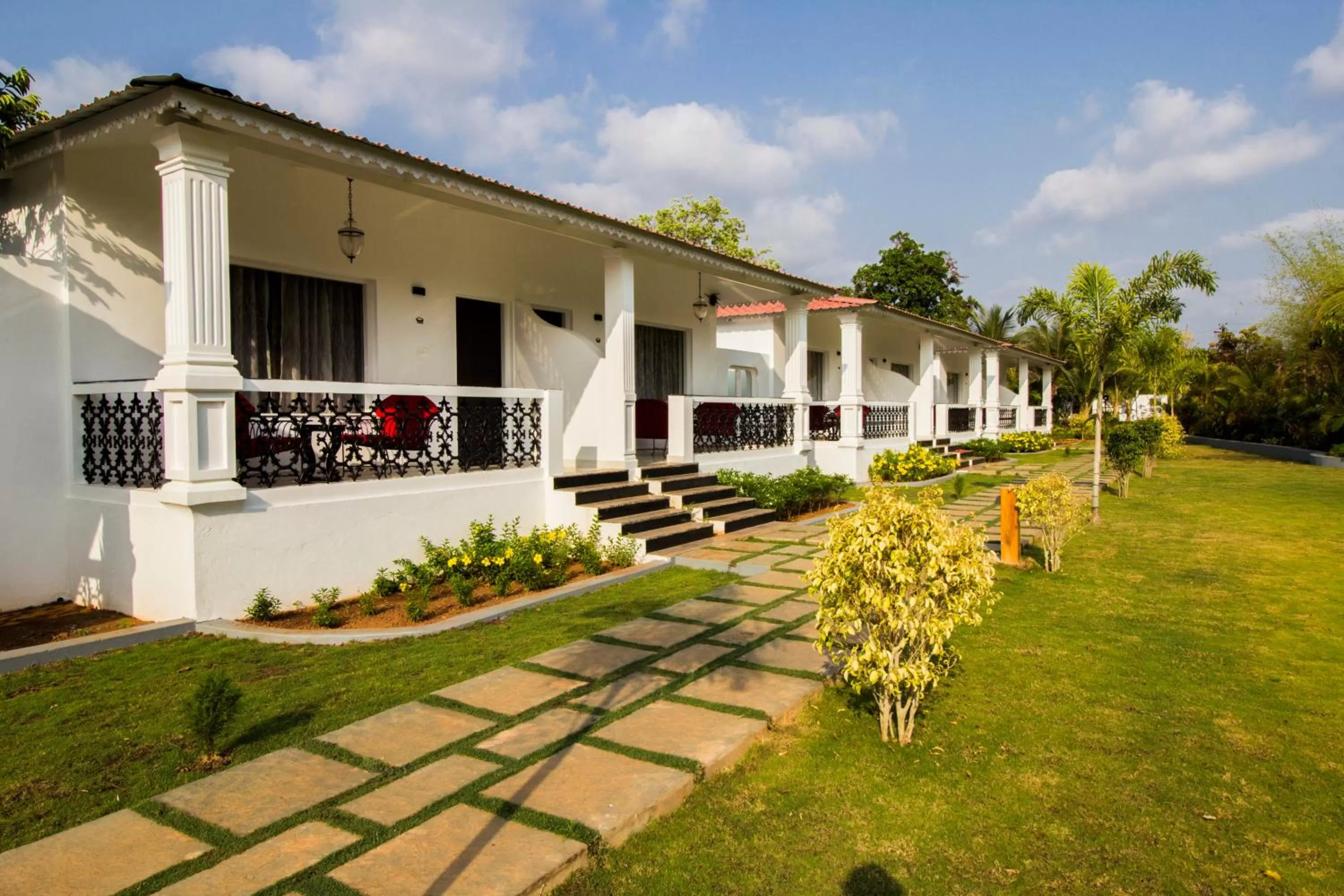 Property building in Wild Berry Resort Agonda