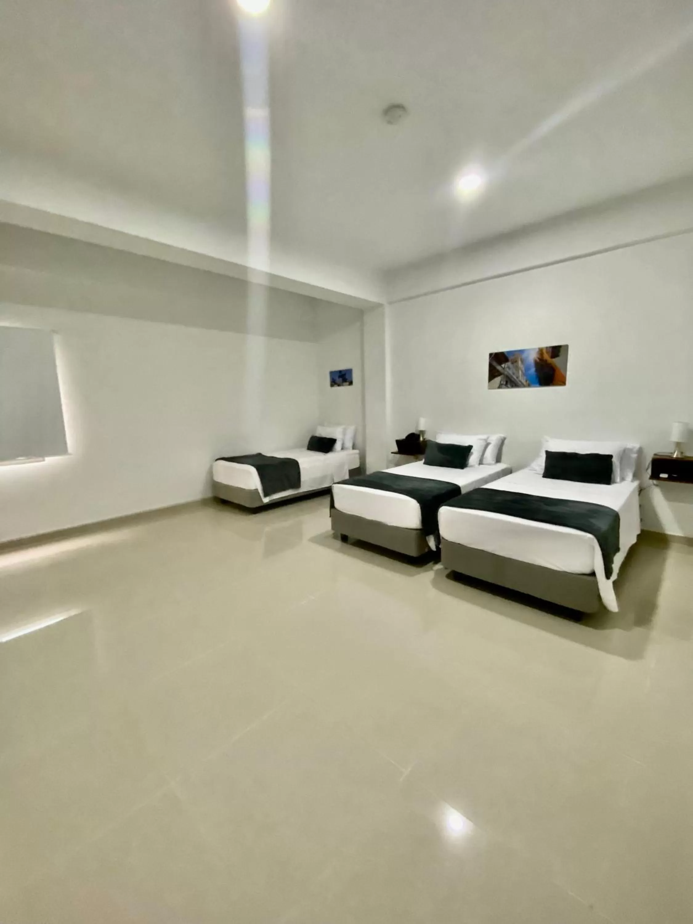 Bed in Hotel El Marqués De Manga