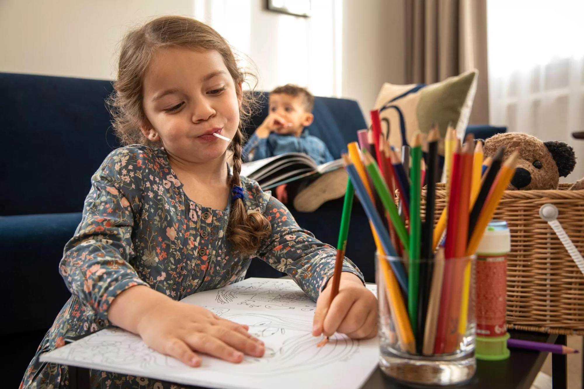 children in Hôtel du Port