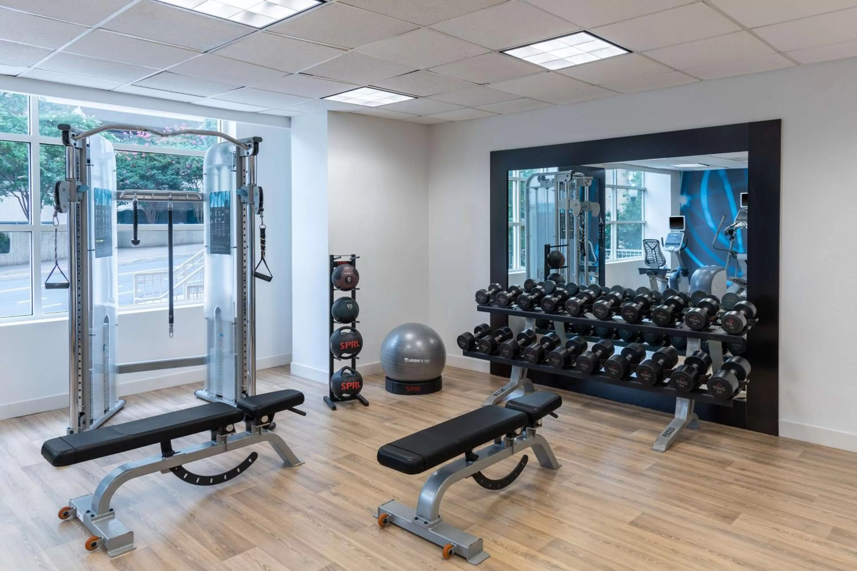 Fitness centre/facilities in Hilton Garden Inn Arlington/Courthouse Plaza