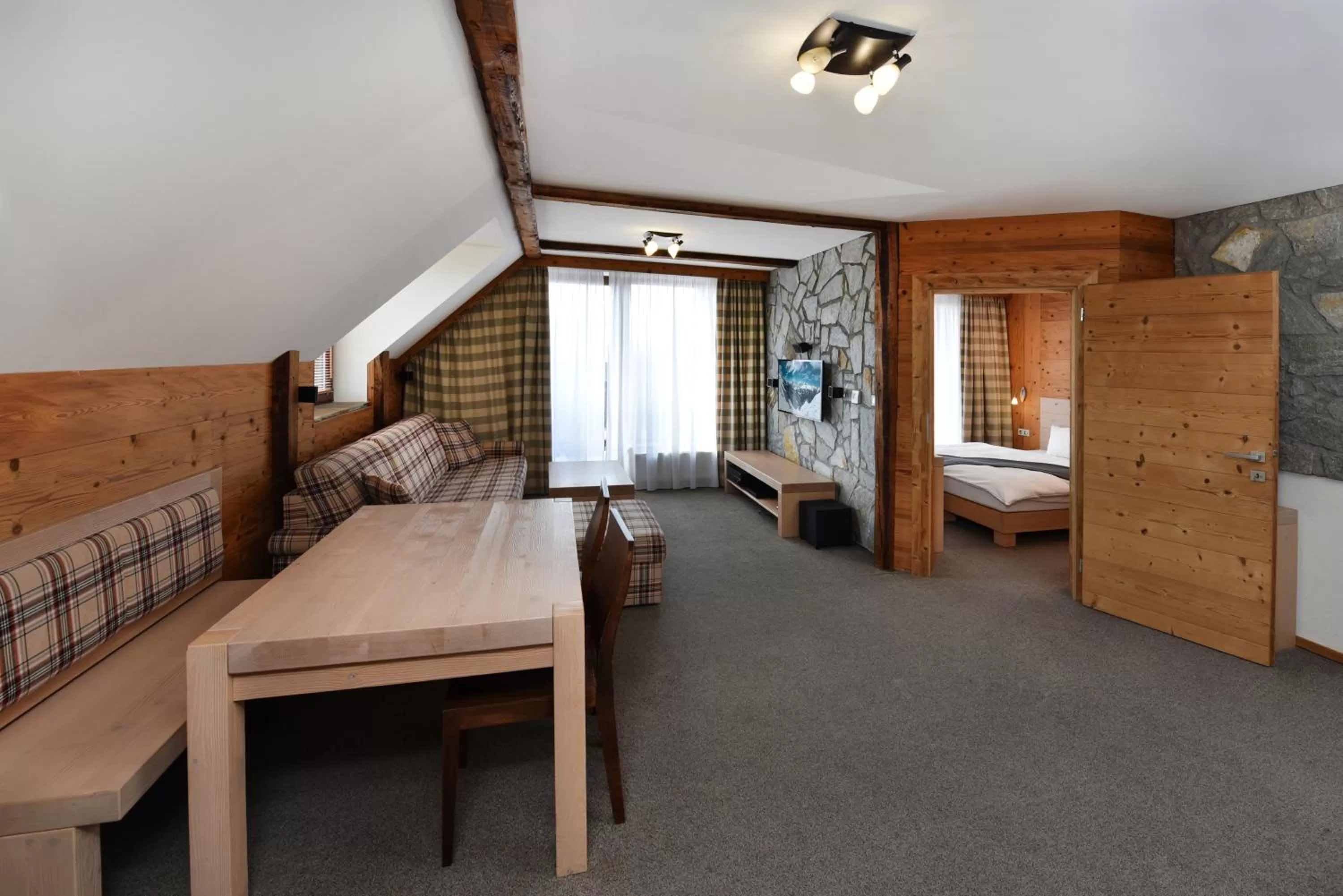 Photo of the whole room, Bed in APLEND Hotel Kukučka