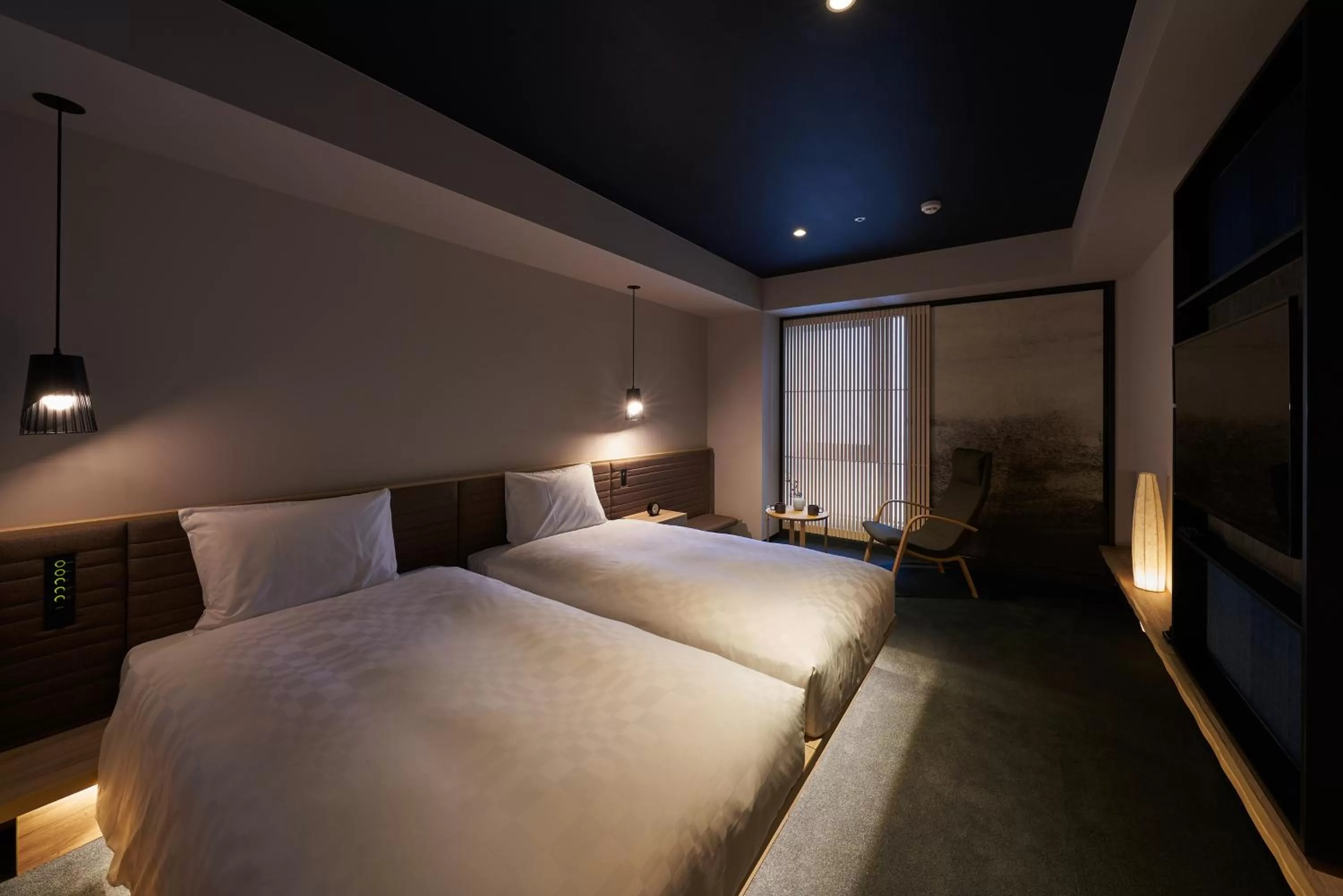 Photo of the whole room, Bed in Hotel Resol Trinity Osaka
