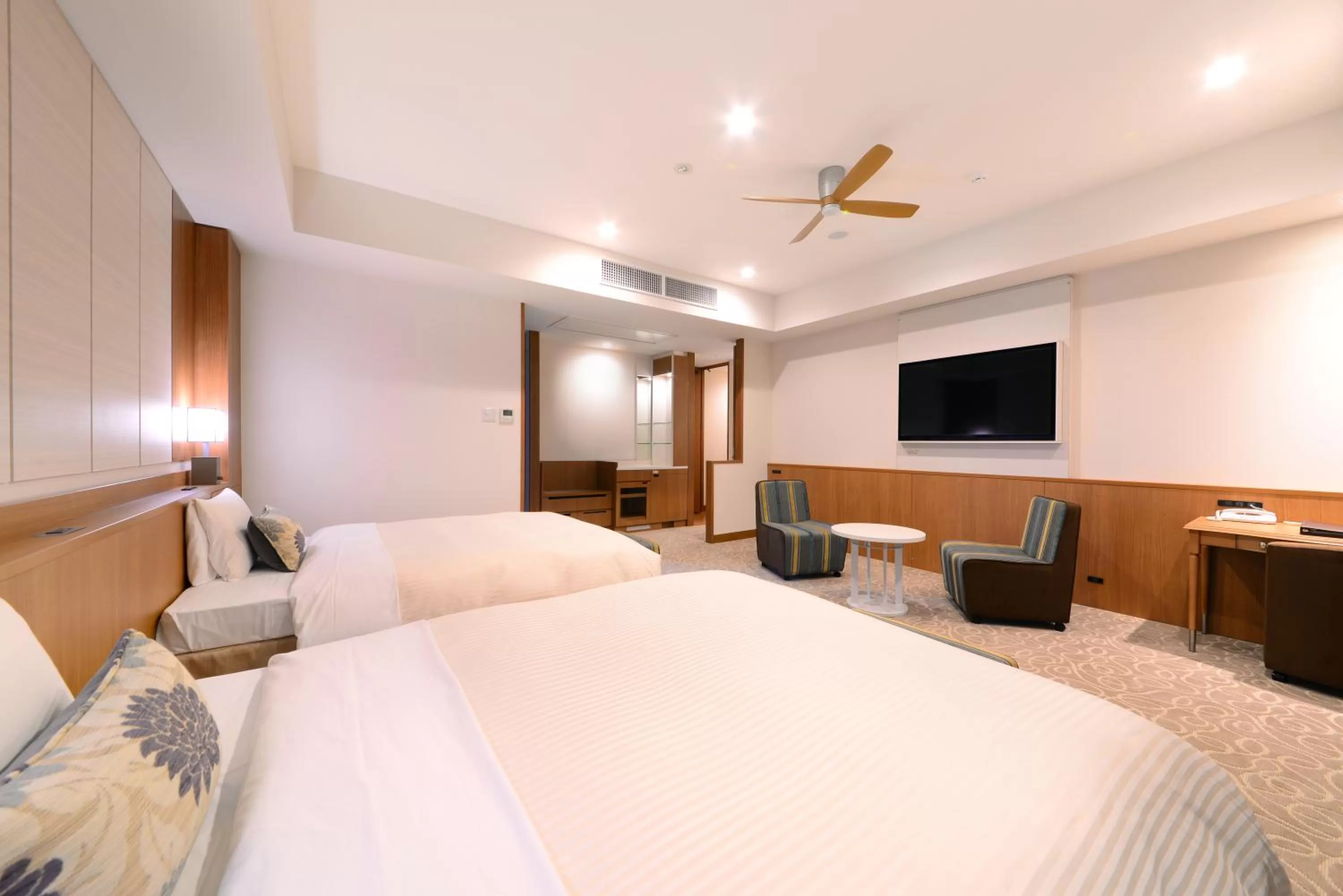 Photo of the whole room, Bed in Vessel Hotel Campana Okinawa